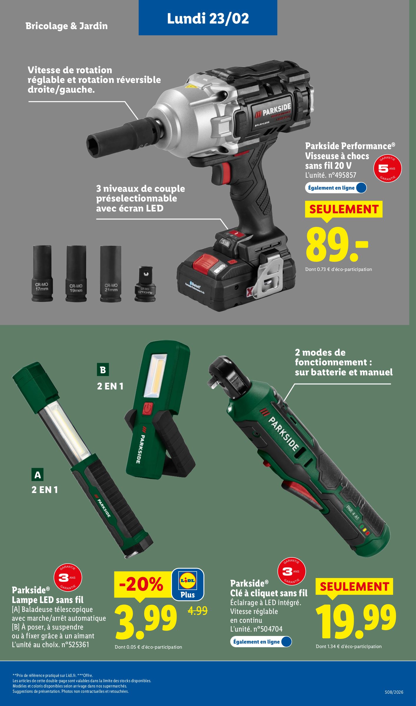 lidl - Catalogue Lidl valable du 19/02/2026 au 25/02/2026 - page: 55