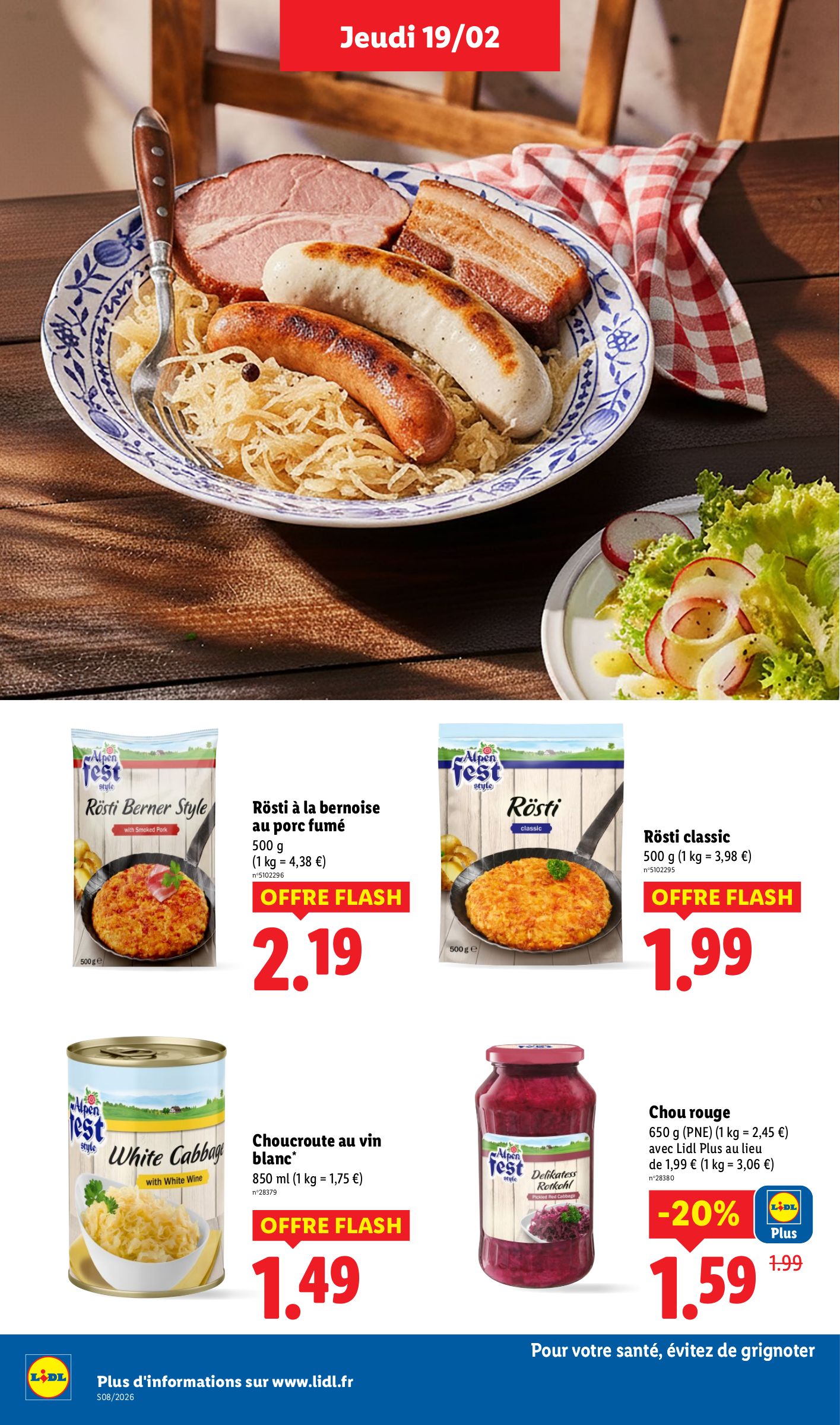 lidl - Catalogue Lidl valable du 19/02/2026 au 25/02/2026 - page: 26