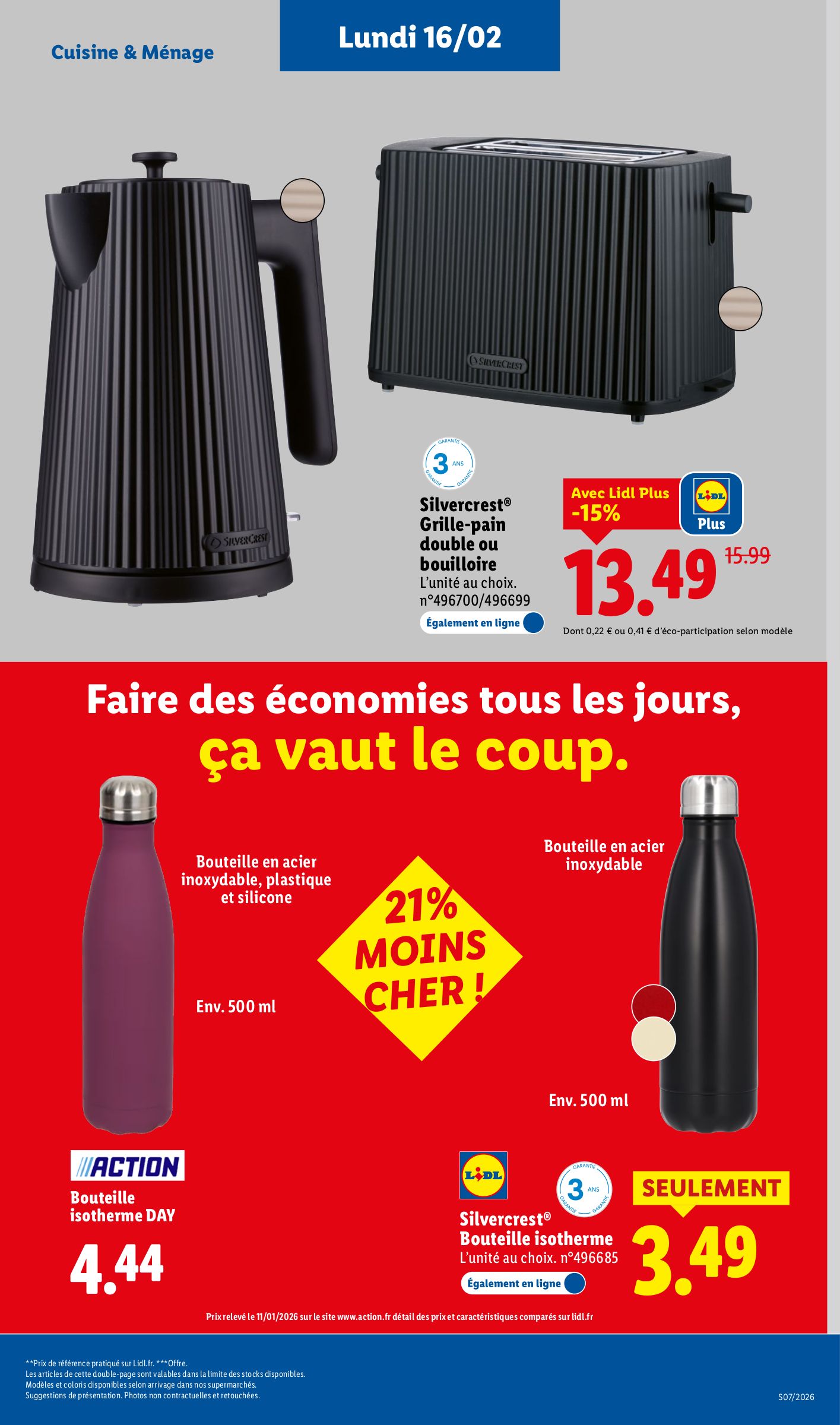 lidl - Catalogue Lidl - Les bonnes affaires de la semaine valable du 16/02/2026 au 19/02/2026 - page: 3