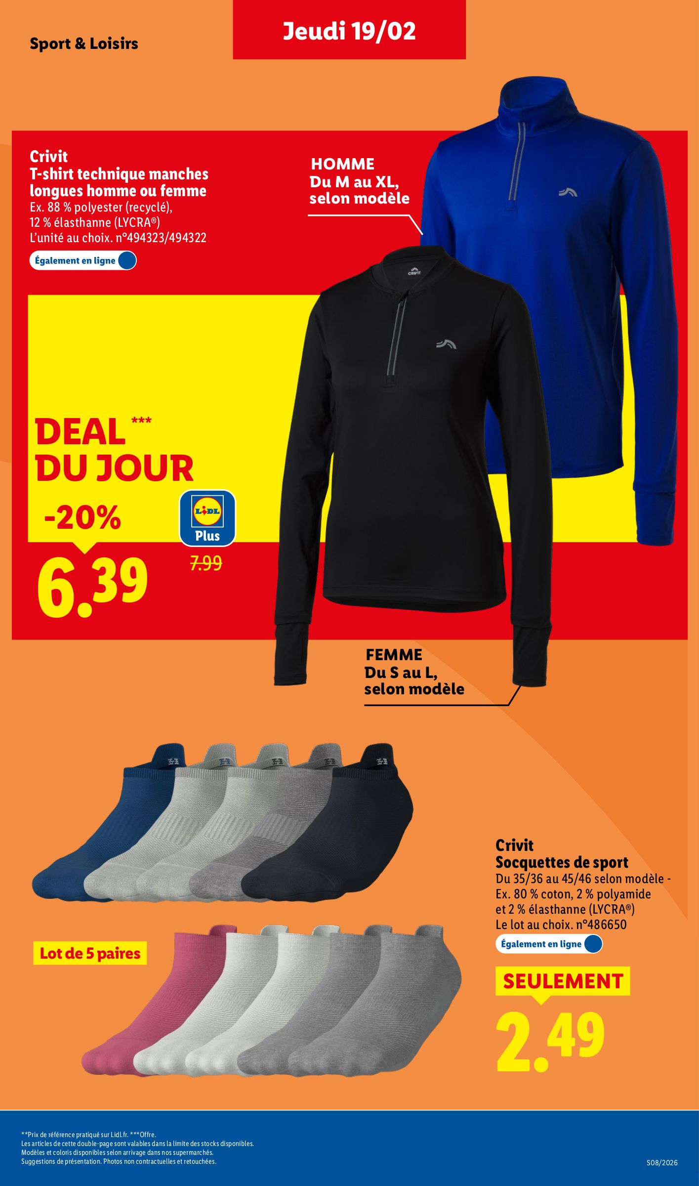 lidl - Catalogue Lidl - Les bonnes affaires de la semaine valable du 16/02/2026 au 19/02/2026 - page: 25