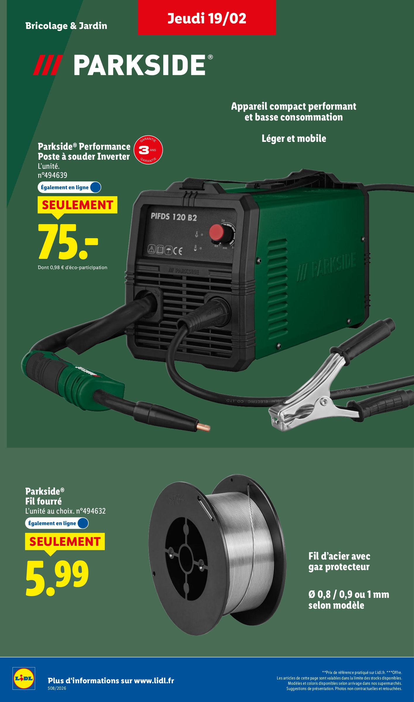 lidl - Catalogue Lidl - Les bonnes affaires de la semaine valable du 16/02/2026 au 19/02/2026 - page: 30