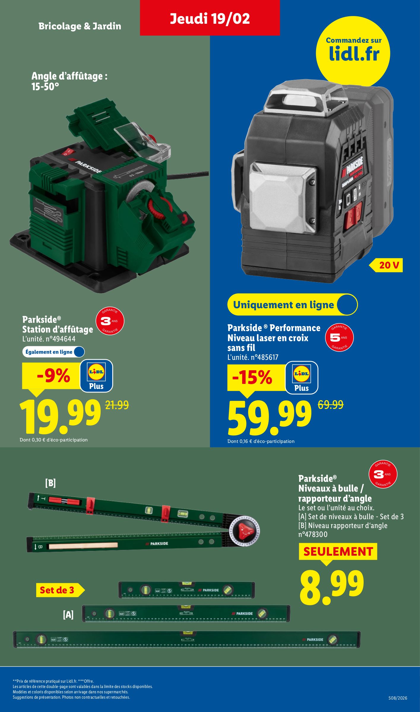 lidl - Catalogue Lidl - Les bonnes affaires de la semaine valable du 19/02/2026 au 23/02/2026 - page: 17