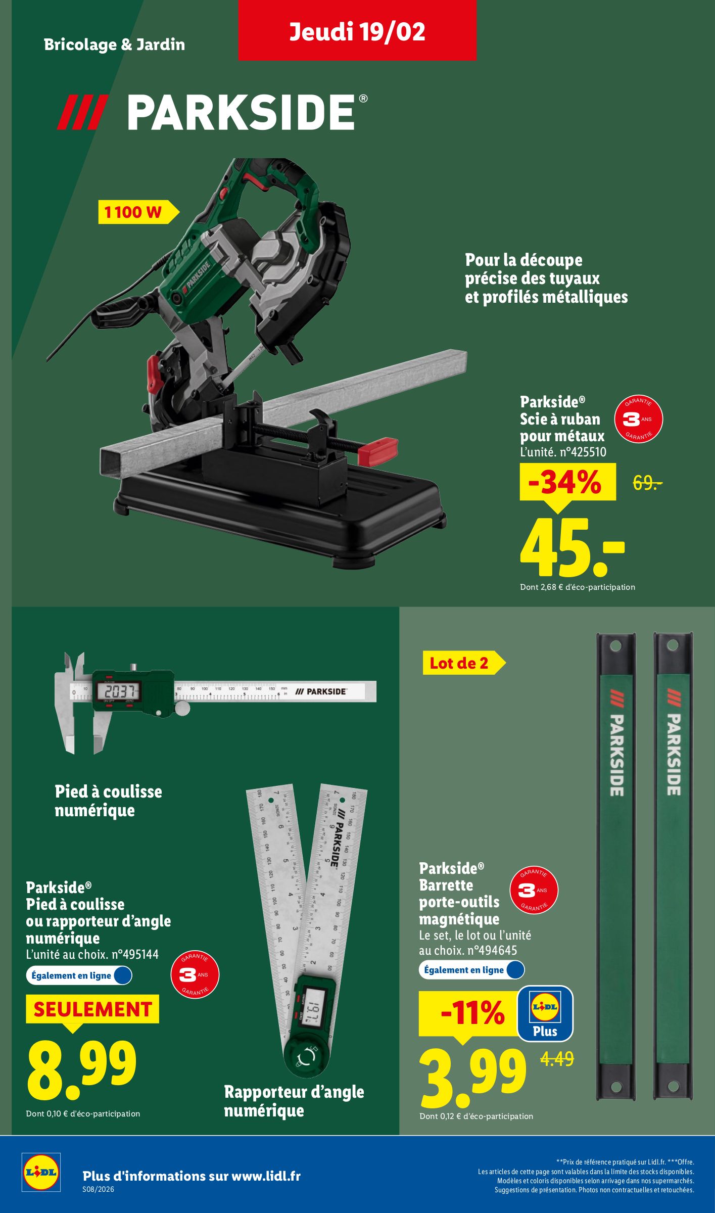 lidl - Catalogue Lidl - Les bonnes affaires de la semaine valable du 19/02/2026 au 23/02/2026 - page: 16