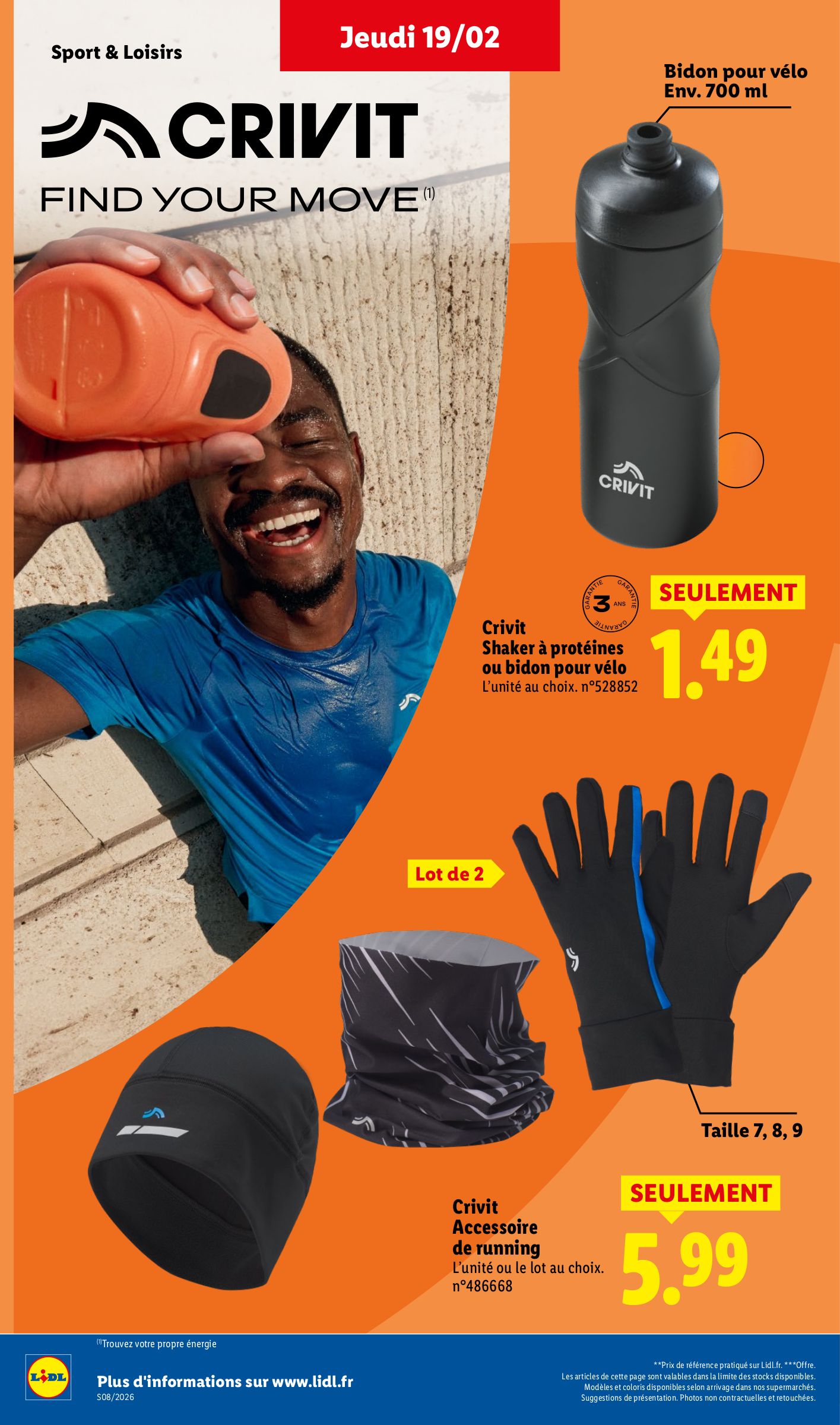 lidl - Catalogue Lidl - Les bonnes affaires de la semaine valable du 19/02/2026 au 23/02/2026 - page: 4