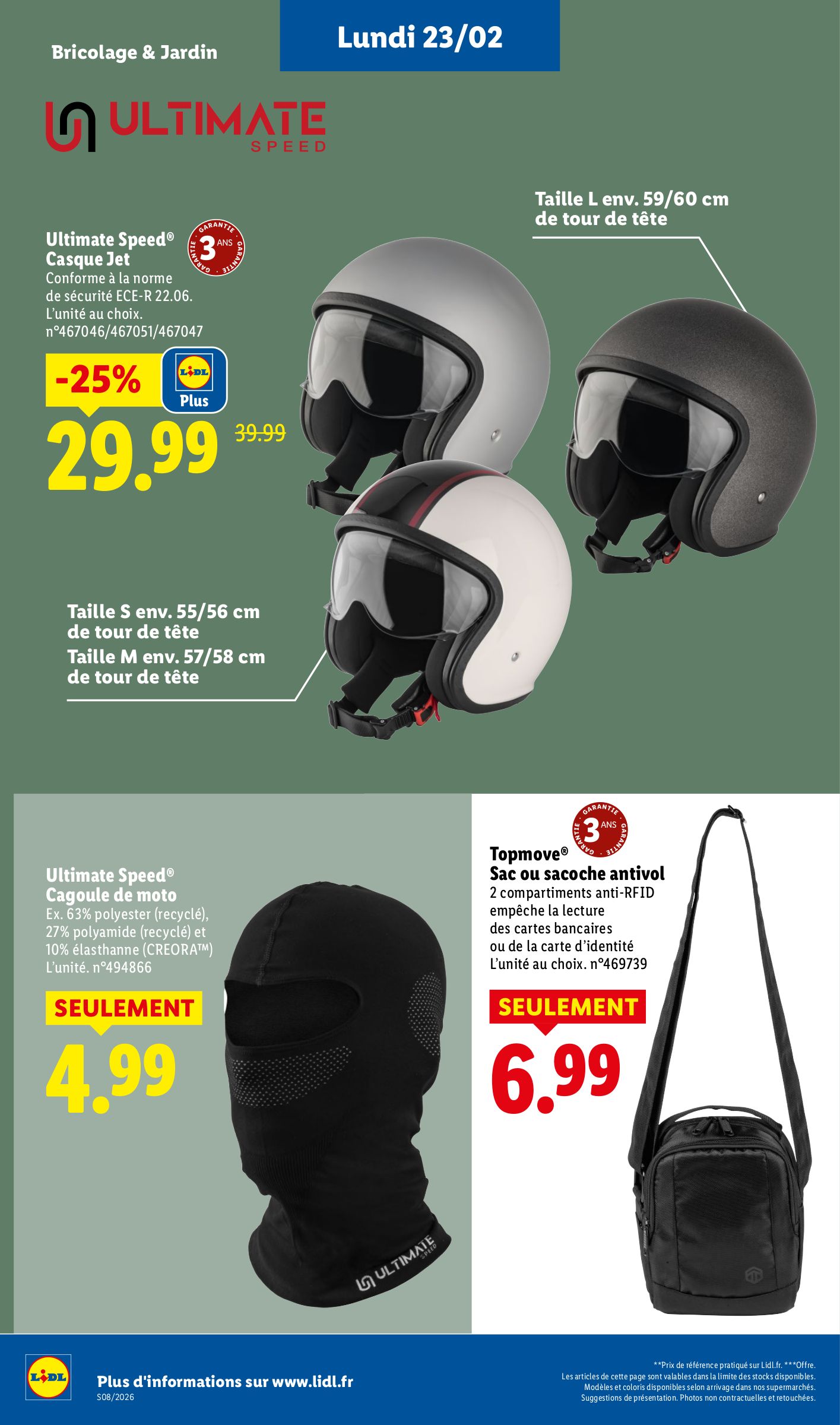 lidl - Catalogue Lidl - Les bonnes affaires de la semaine valable du 19/02/2026 au 23/02/2026 - page: 22