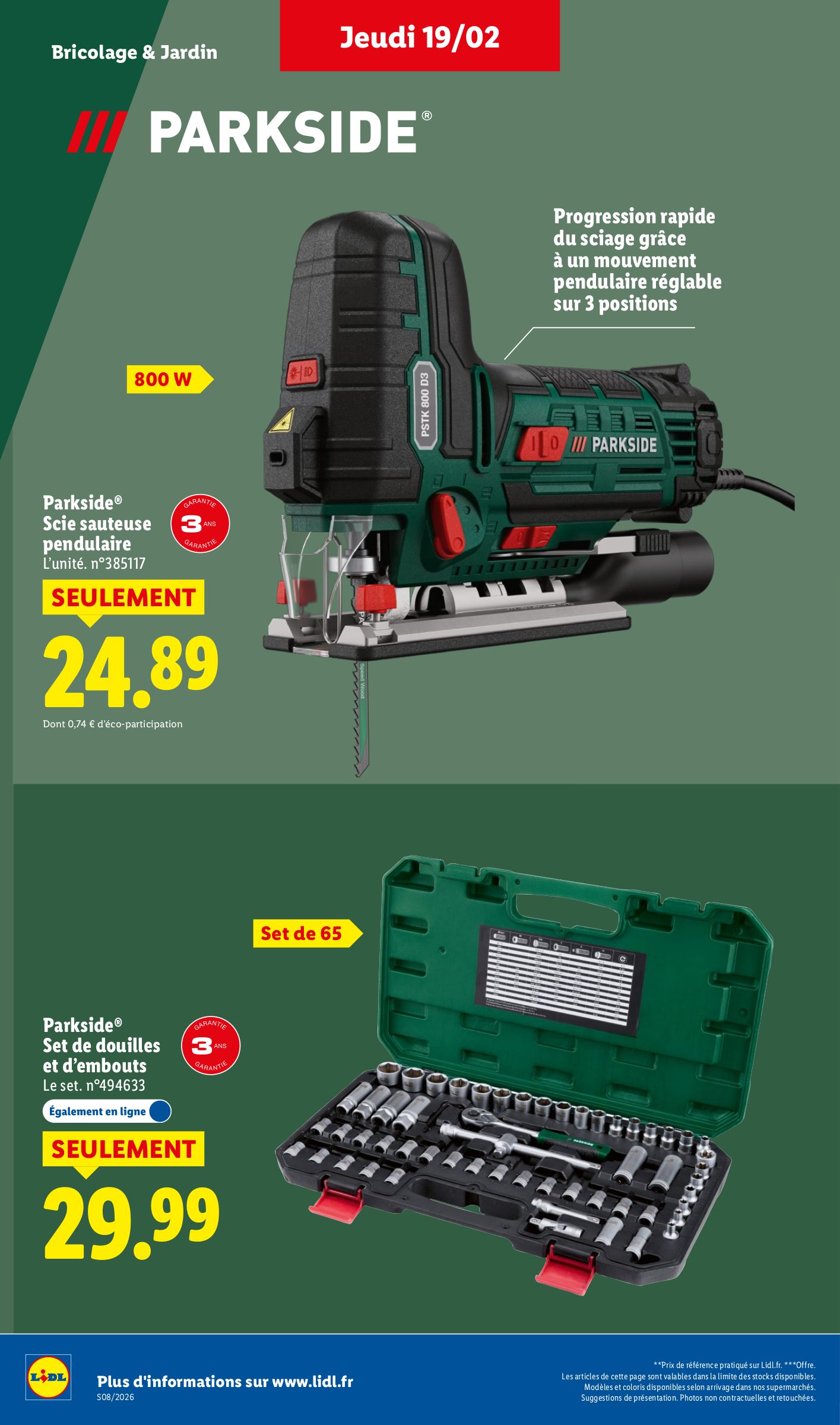 lidl - Catalogue Lidl - Les bonnes affaires de la semaine valable du 19/02/2026 au 23/02/2026 - page: 14