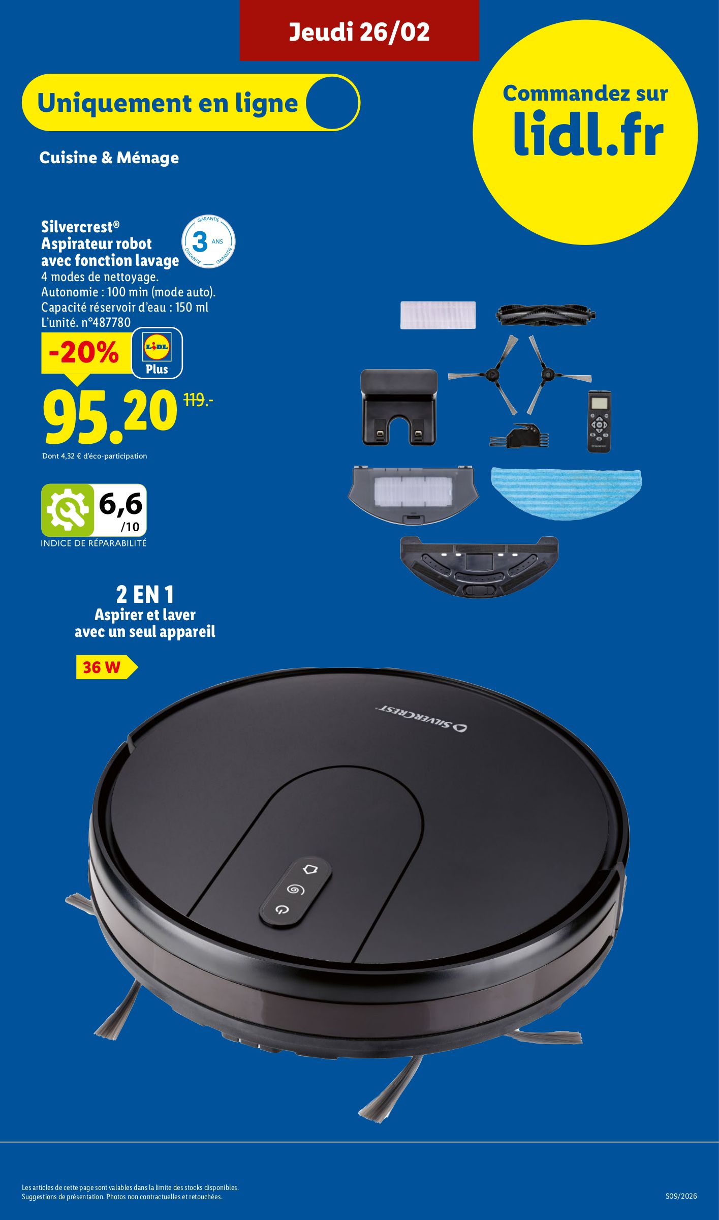 lidl - Catalogue Lidl - Exclu Web valable du 23/02/2026 au 26/02/2026 - page: 13