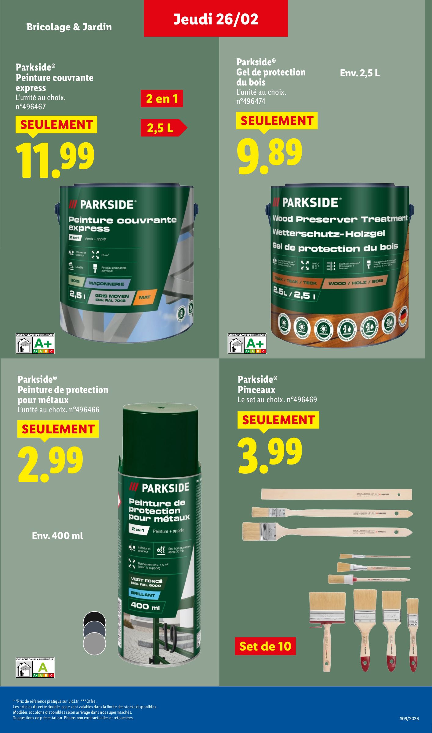 lidl - Catalogue Lidl - Les bonnes affaires de la semaine valable du 26/02/2026 au 02/03/2026 - page: 3