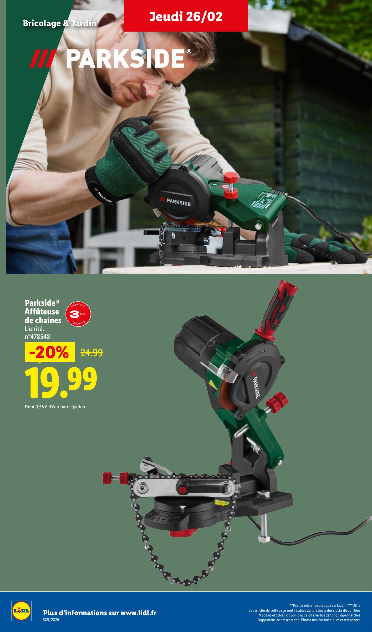 lidl - Catalogue Lidl - Les bonnes affaires de la semaine valable du 26/02/2026 au 02/03/2026 - page: 4