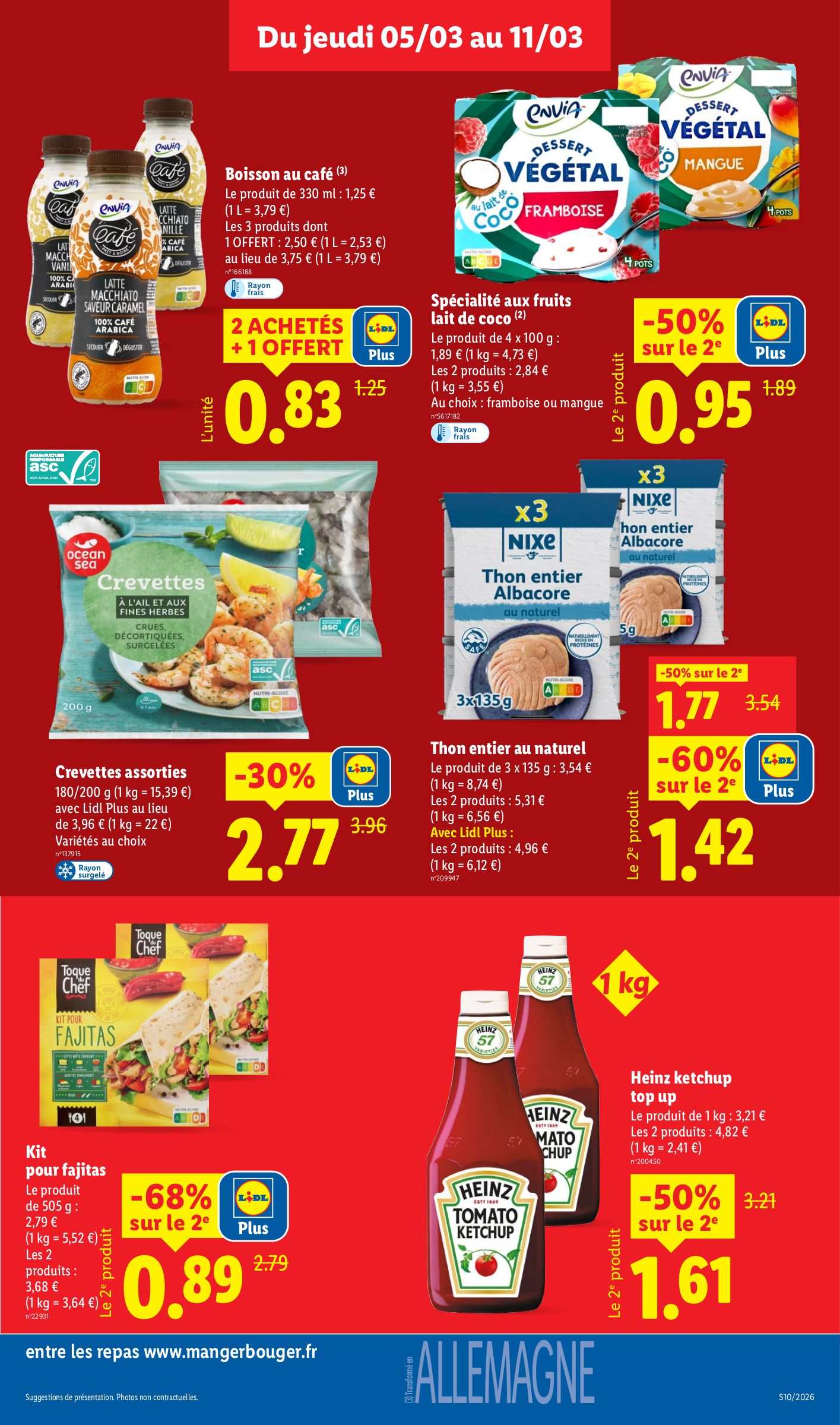 lidl - Catalogue Lidl valable du 05/03/2026 au 11/03/2026 - page: 11