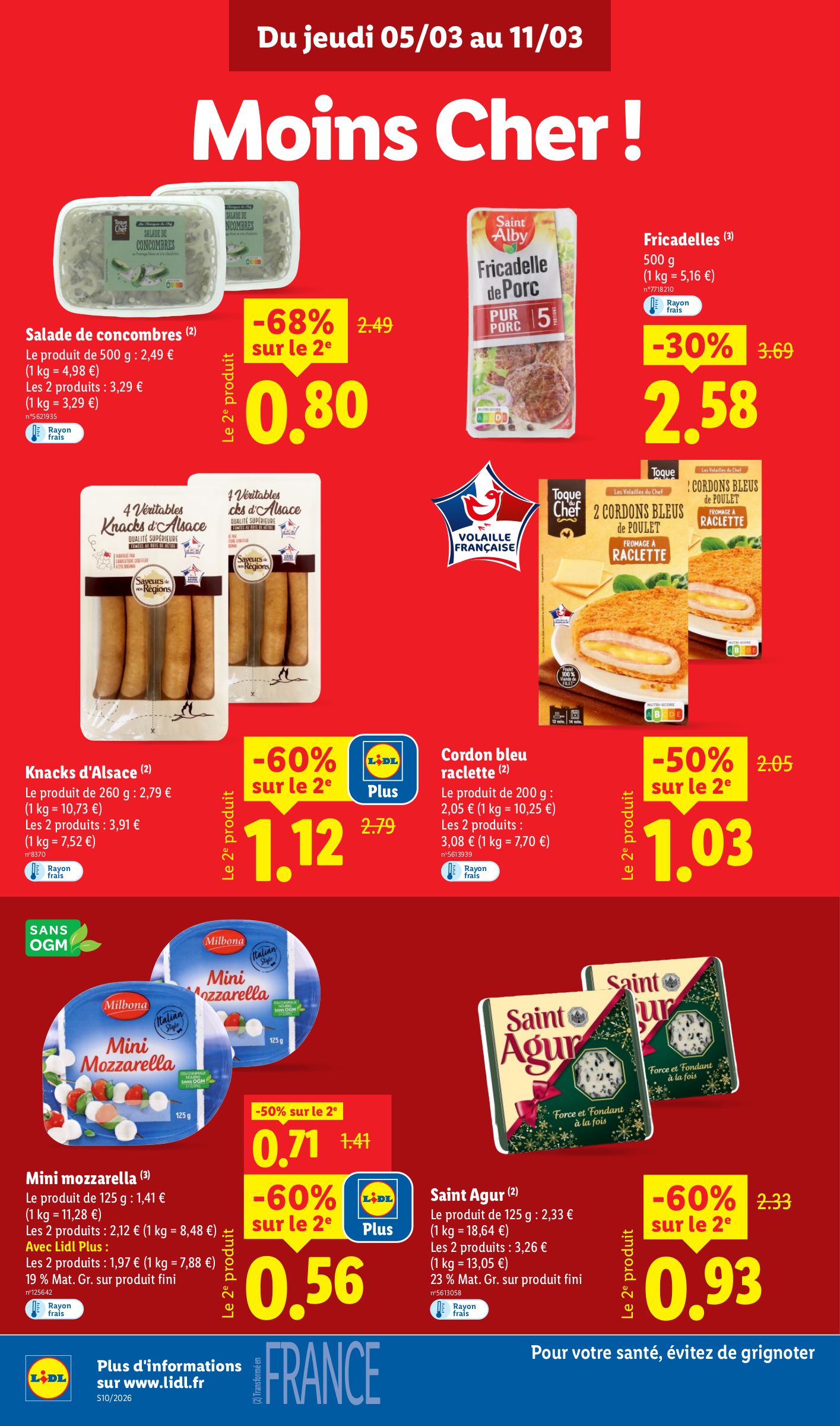 lidl - Catalogue Lidl valable du 05/03/2026 au 11/03/2026 - page: 10