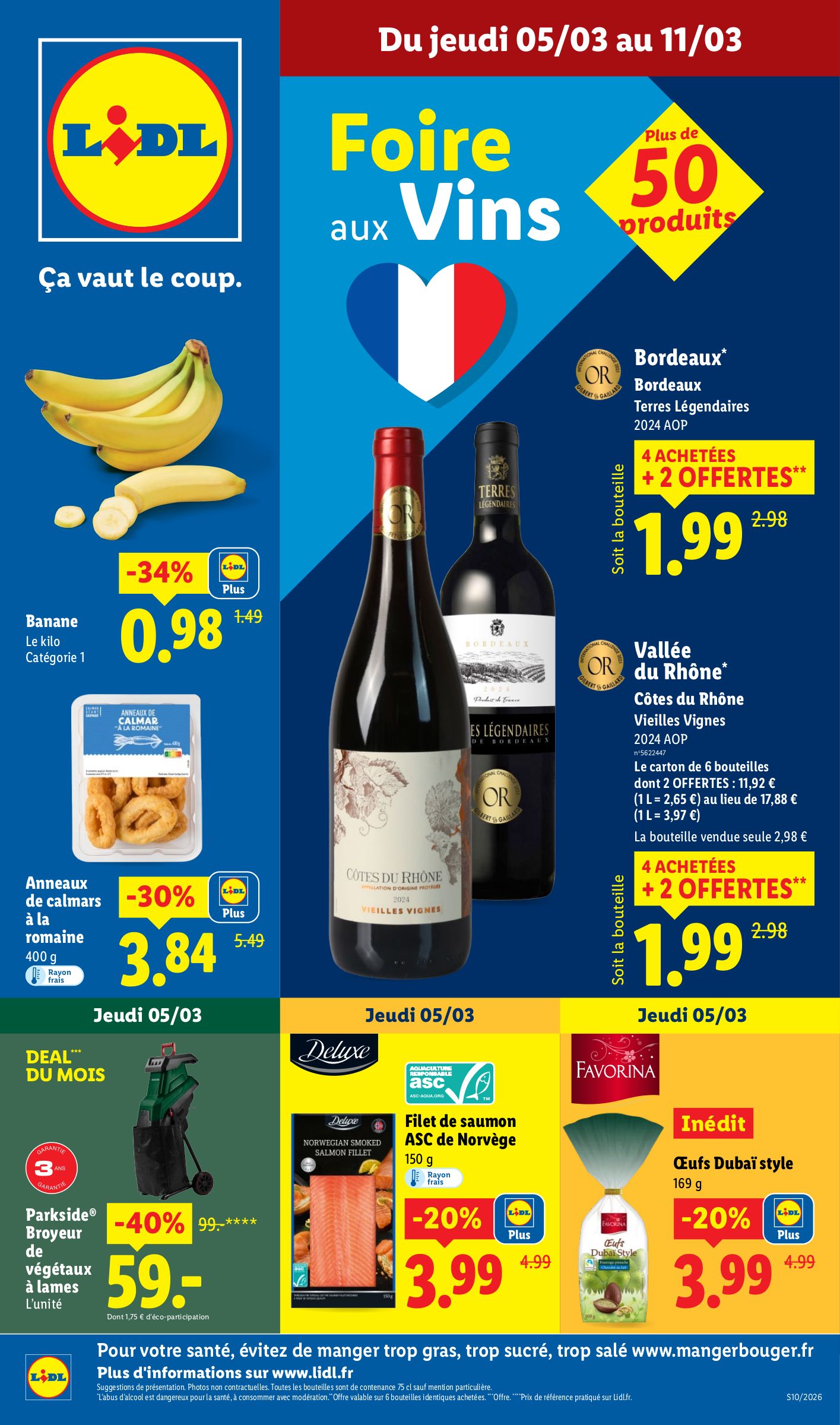 lidl - Catalogue Lidl valable du 05/03/2026 au 11/03/2026