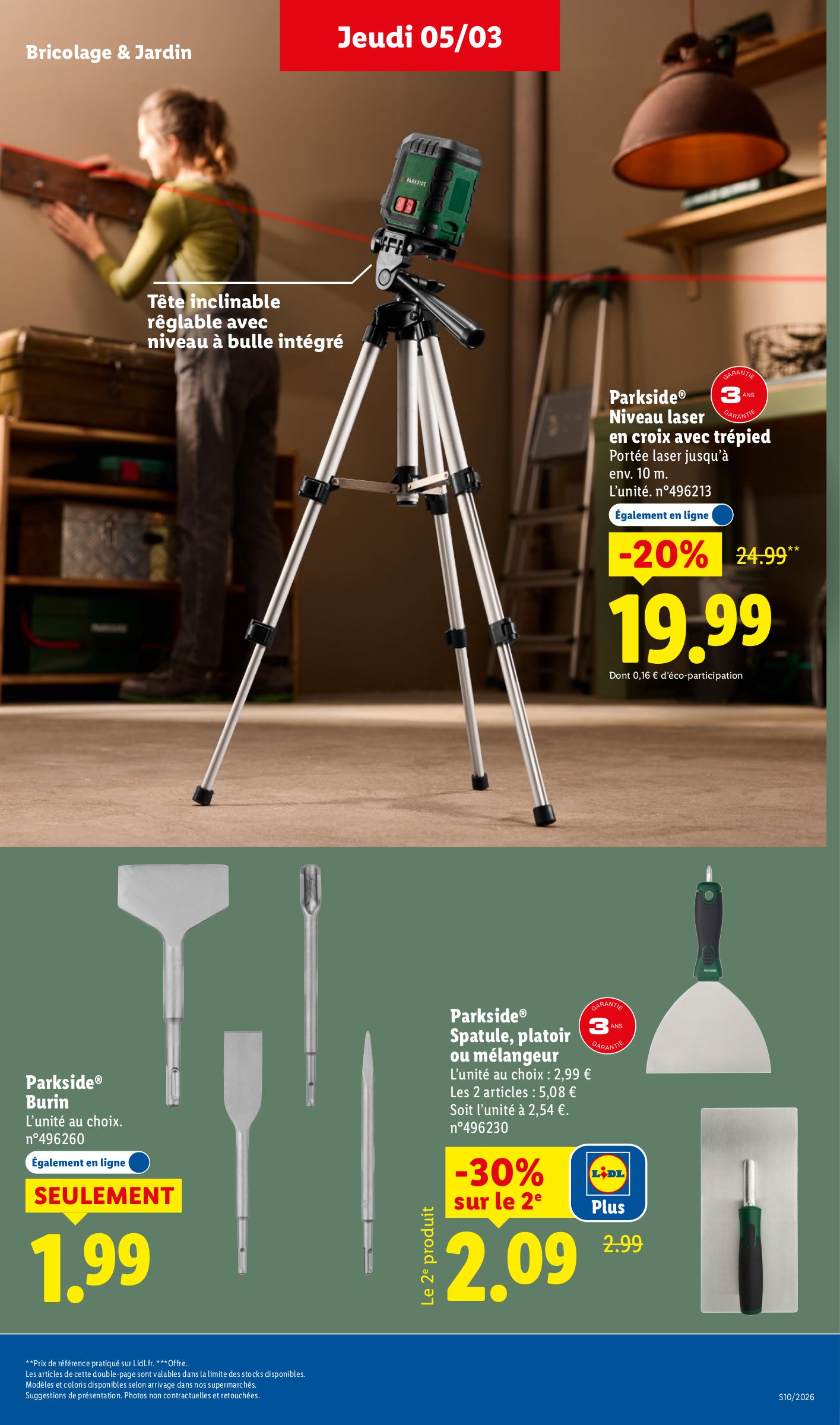 lidl - Catalogue Lidl valable du 05/03/2026 au 11/03/2026 - page: 39