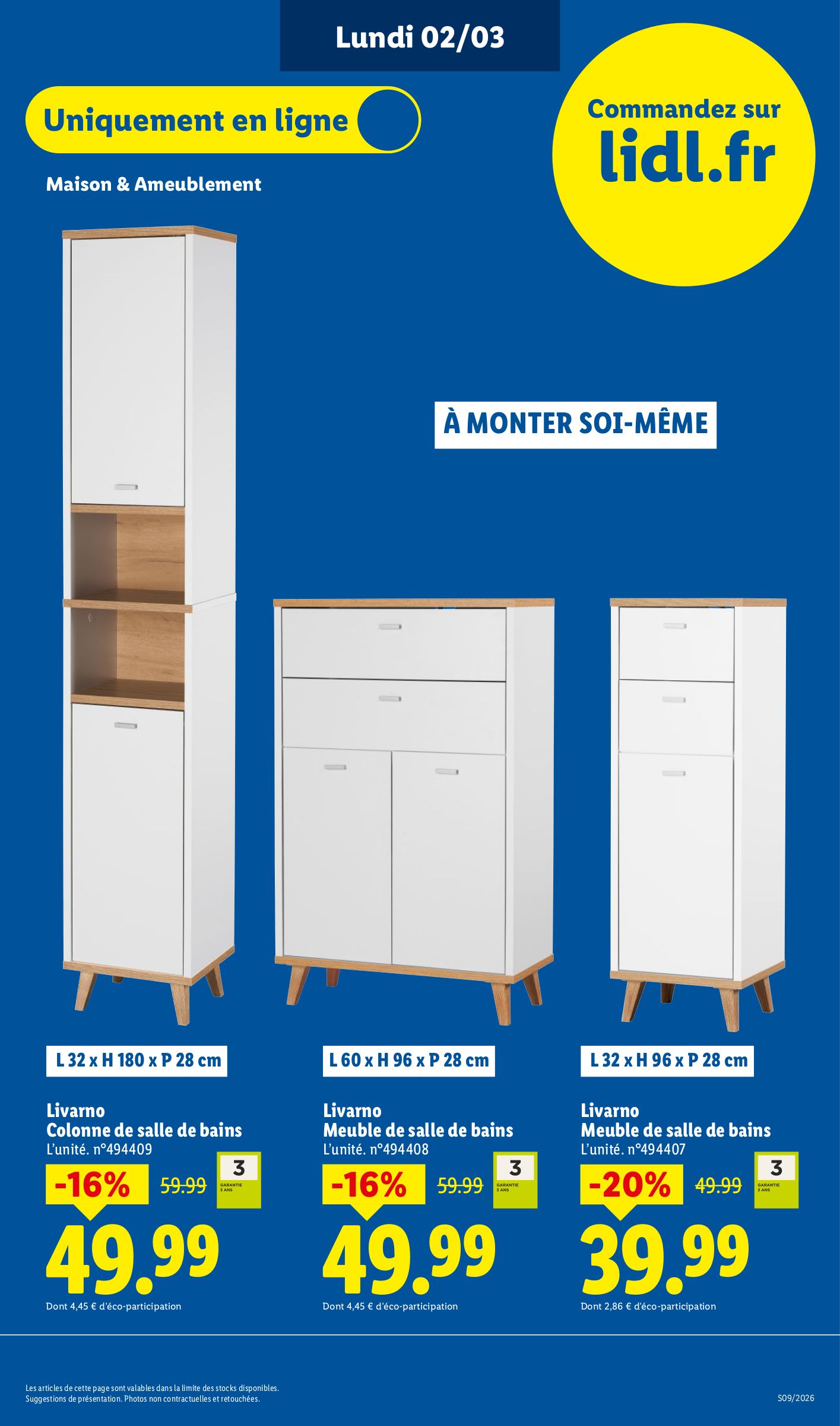 lidl - Catalogue Lidl - Les Exclus Web de la semaine valable du 02/03/2026 au 05/03/2026 - page: 7