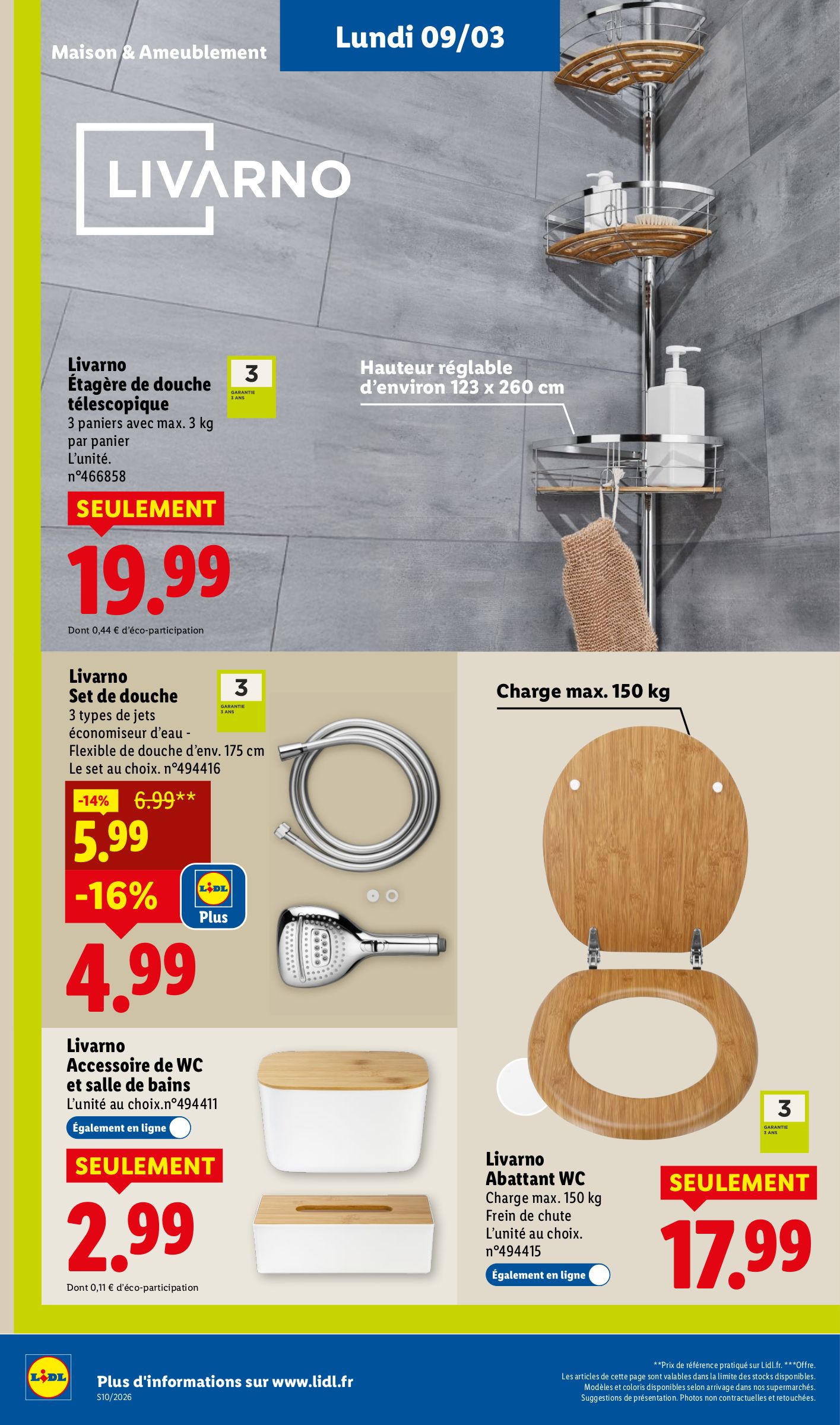 lidl - Catalogue Lidl - Les bonnes affaires de la semaine valable du 05/03/2026 au 09/03/2026 - page: 26
