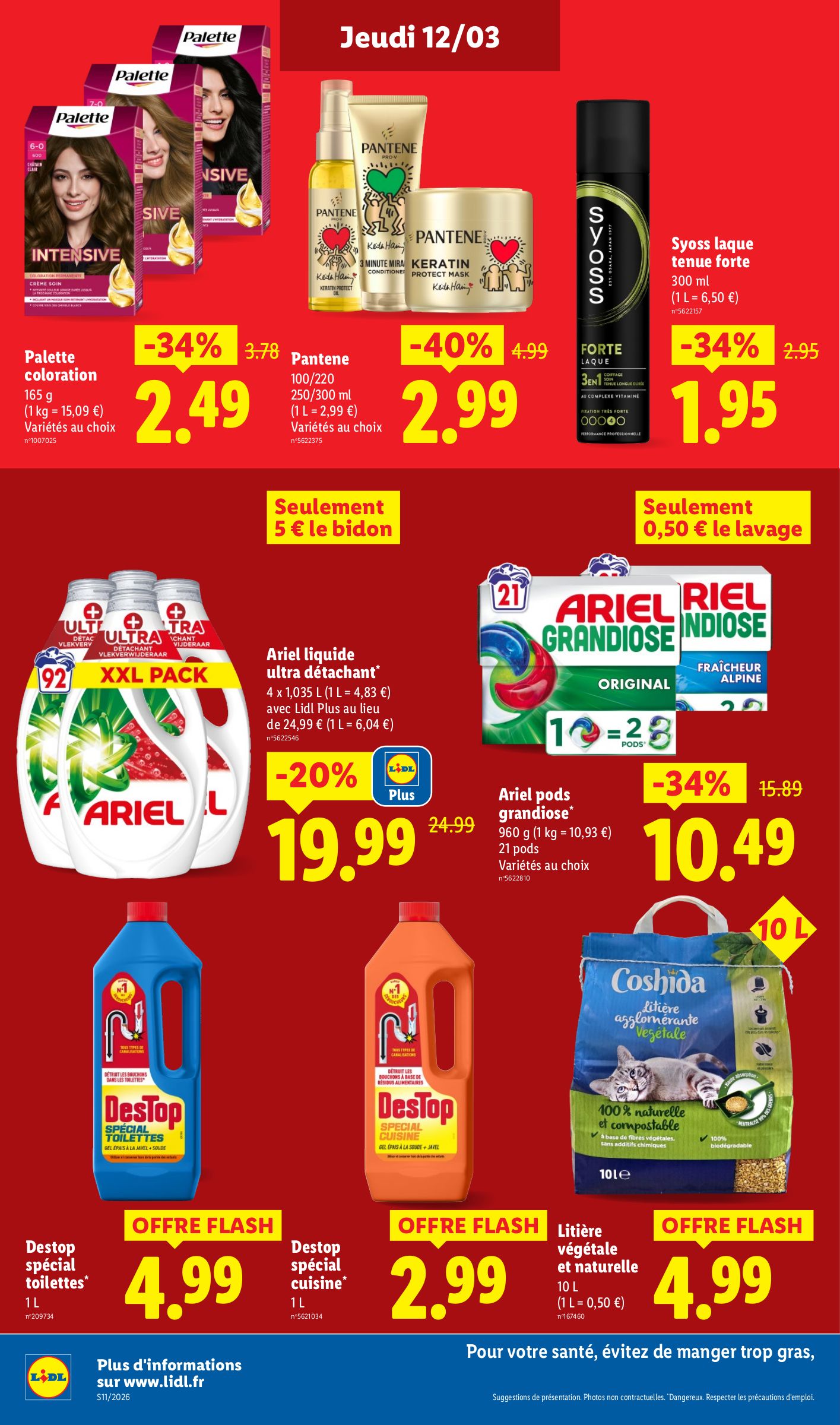 lidl - Catalogue Lidl valable du 12/03/2026 au 18/03/2026 - page: 14