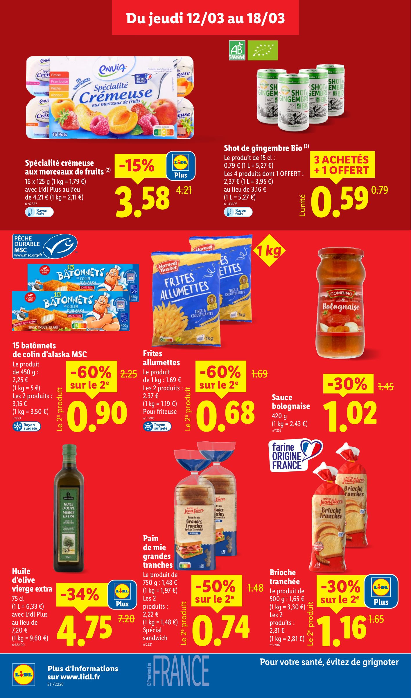 lidl - Catalogue Lidl valable du 12/03/2026 au 18/03/2026 - page: 10