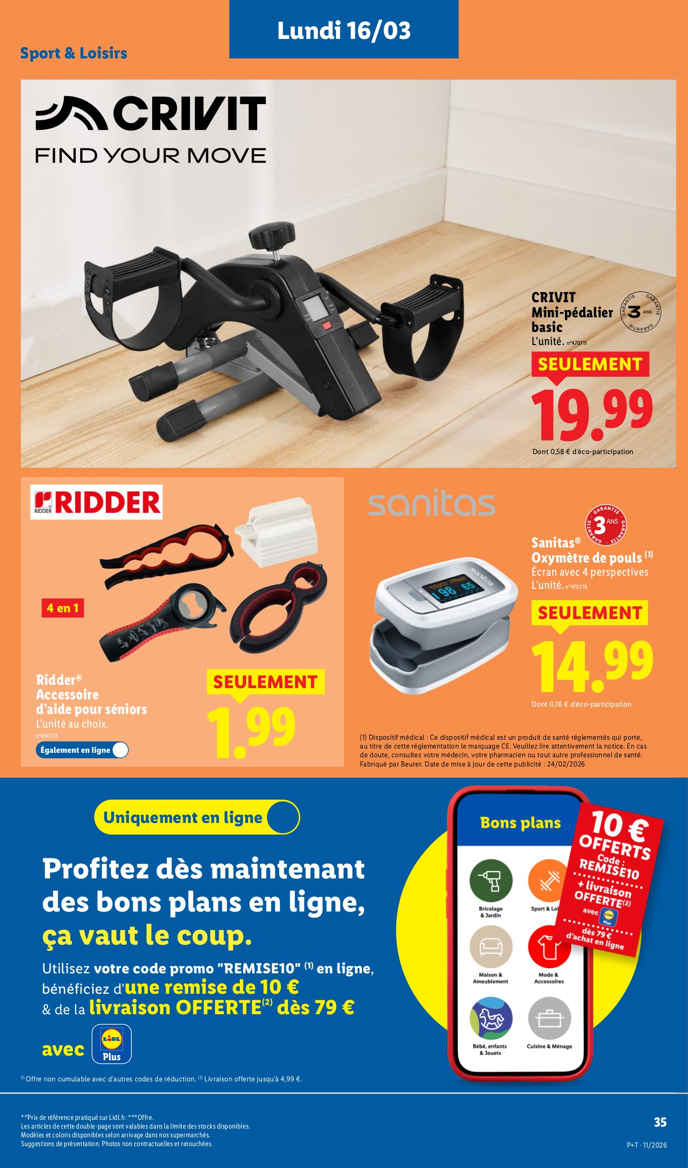 lidl - Catalogue Lidl valable du 12/03/2026 au 18/03/2026 - page: 62