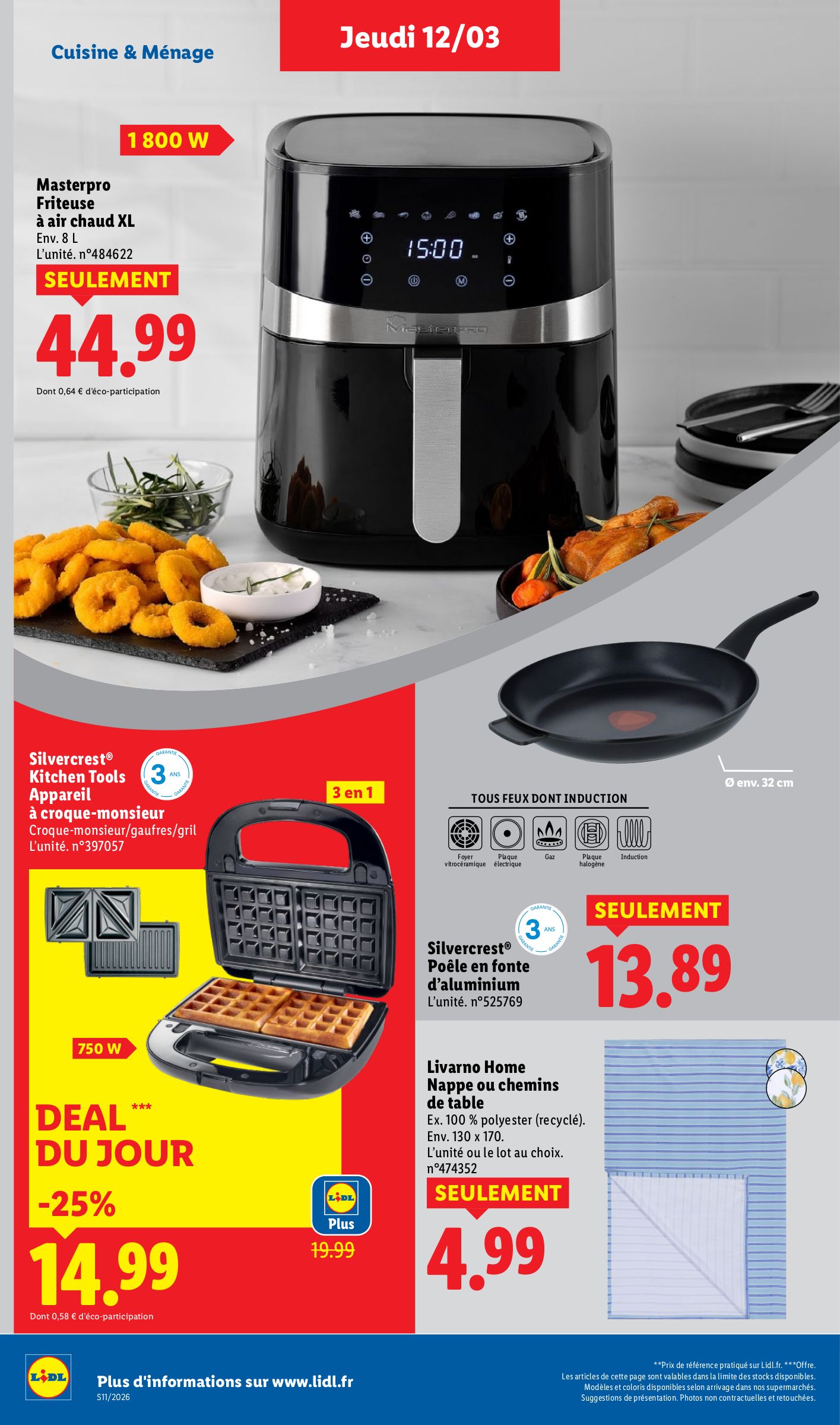 lidl - Catalogue Lidl - Les bonnes affaires de la semaine valable du 09/03/2026 au 12/03/2026 - page: 26