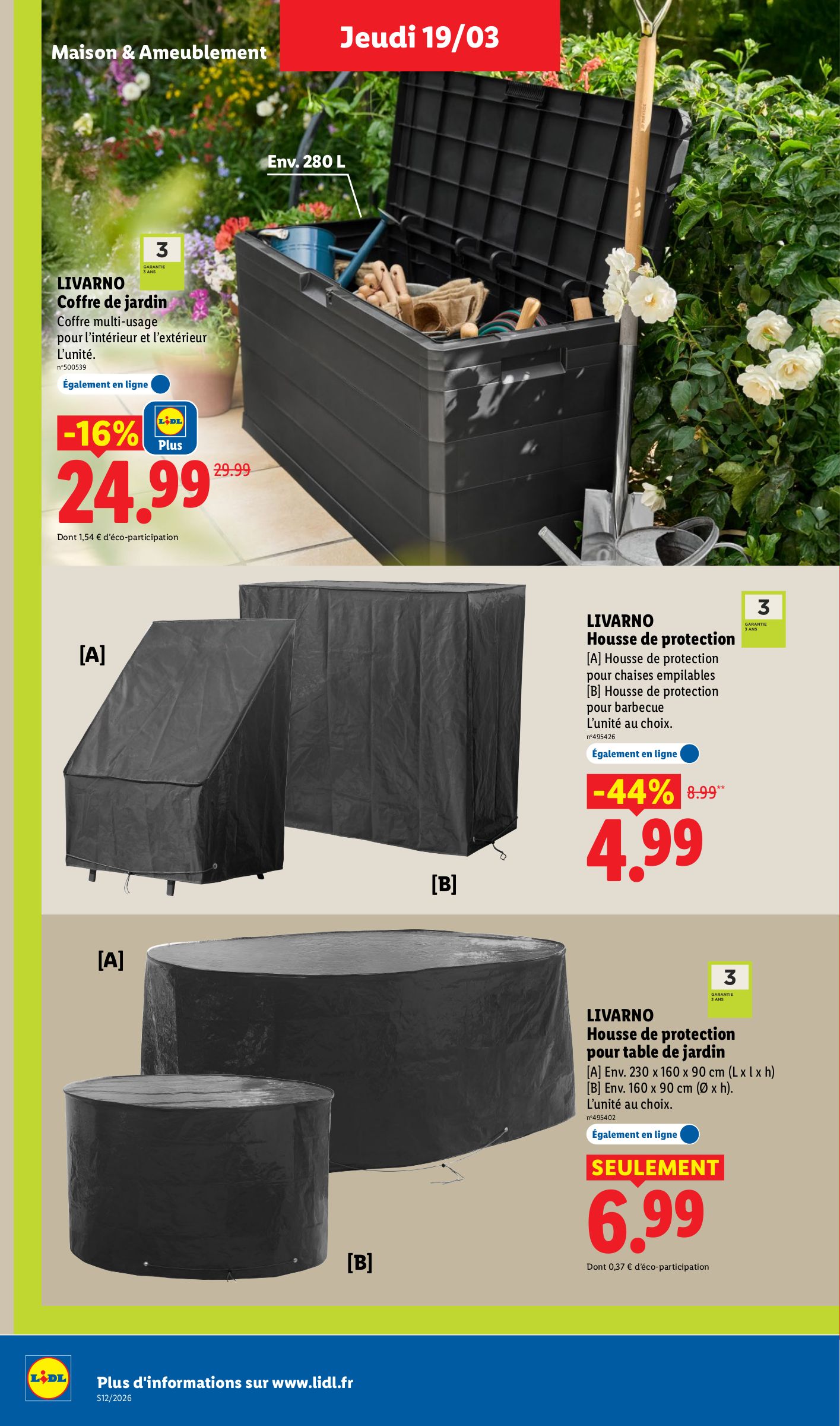 lidl - Catalogue Lidl valable du 19/03/2026 au 25/03/2026 - page: 36