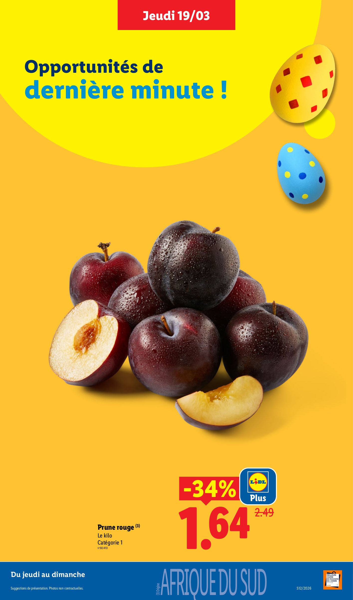 lidl - Catalogue Lidl valable du 19/03/2026 au 25/03/2026 - page: 5