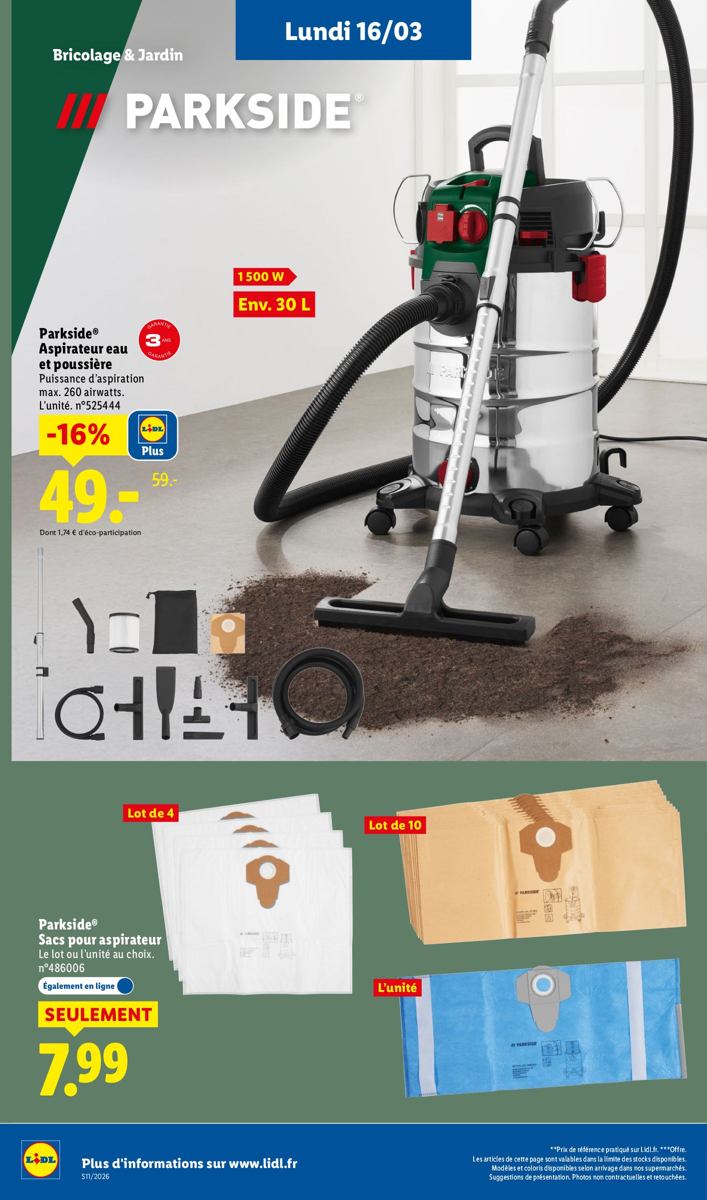 lidl - Catalogue Lidl - Les bonnes affaires de la semaine valable du 16/03/2026 au 19/03/2026 - page: 2
