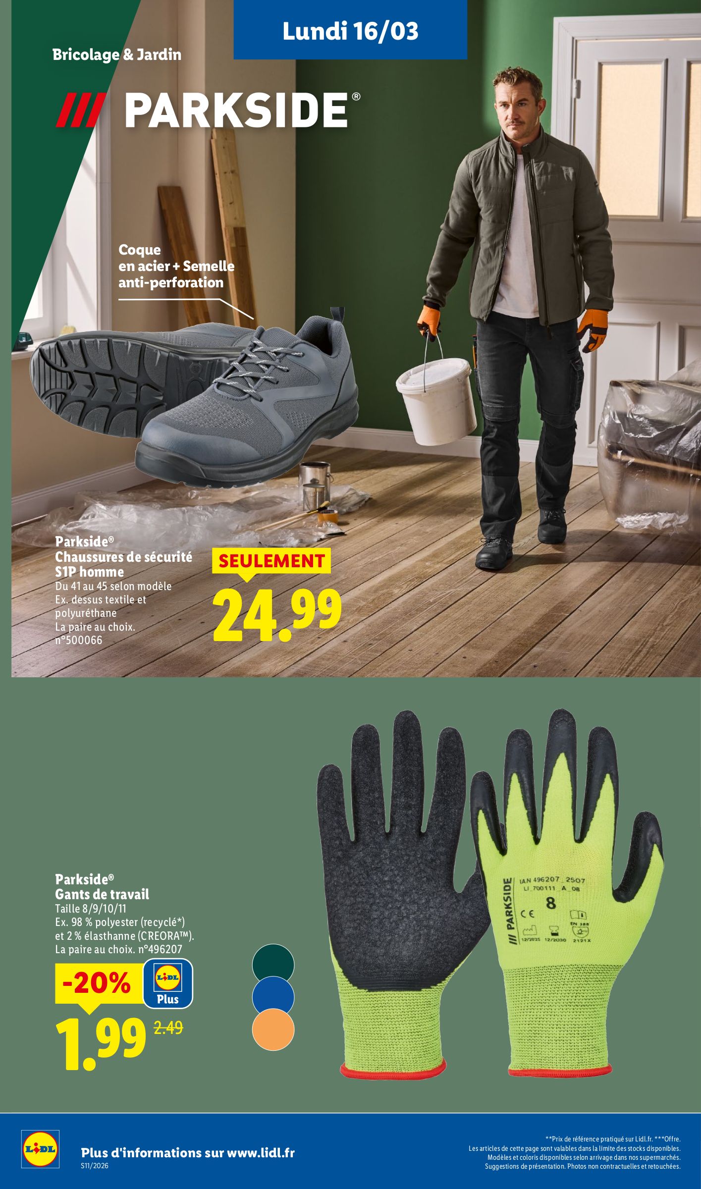 lidl - Catalogue Lidl - Les bonnes affaires de la semaine valable du 16/03/2026 au 19/03/2026 - page: 4