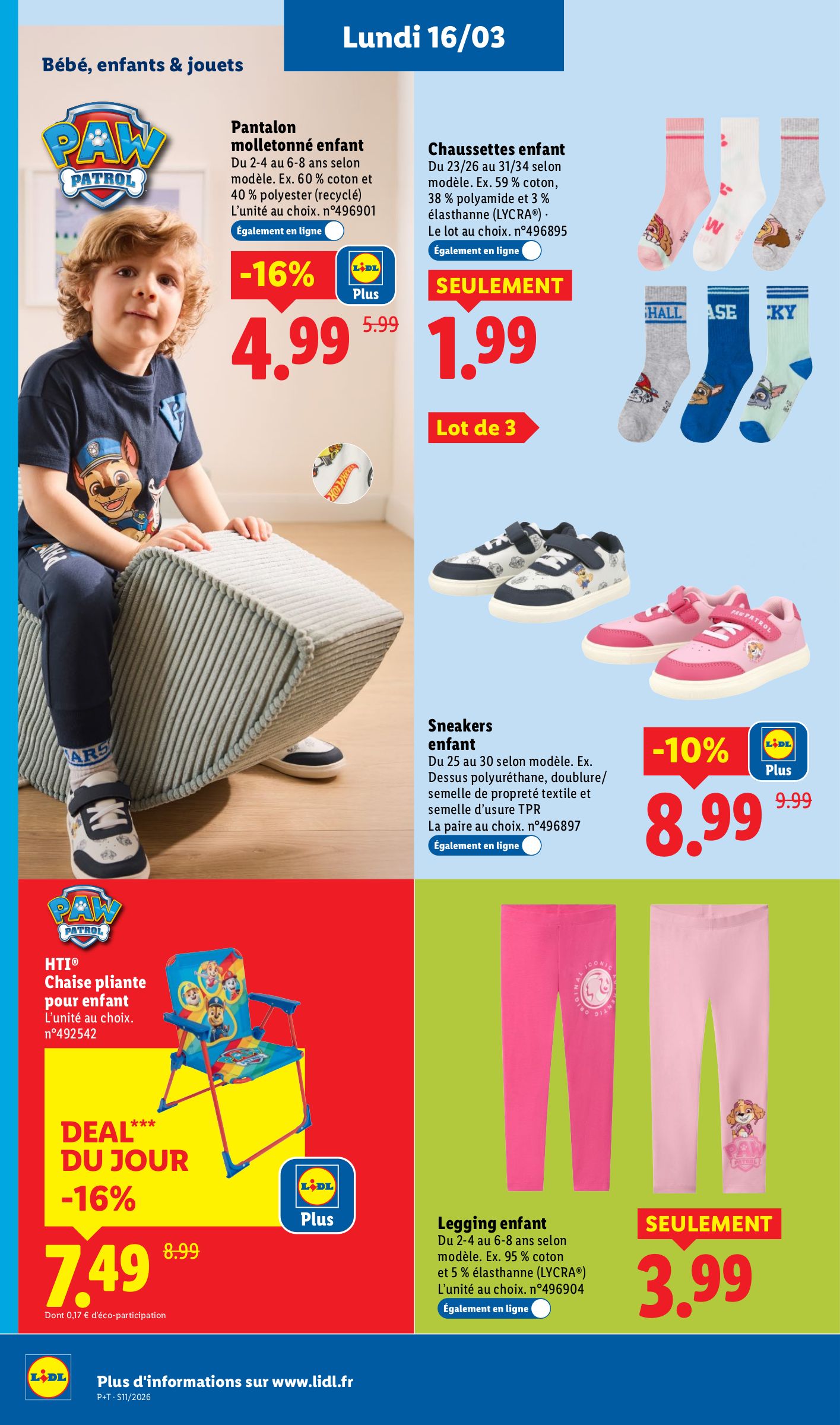 lidl - Catalogue Lidl - Les bonnes affaires de la semaine valable du 16/03/2026 au 19/03/2026 - page: 14
