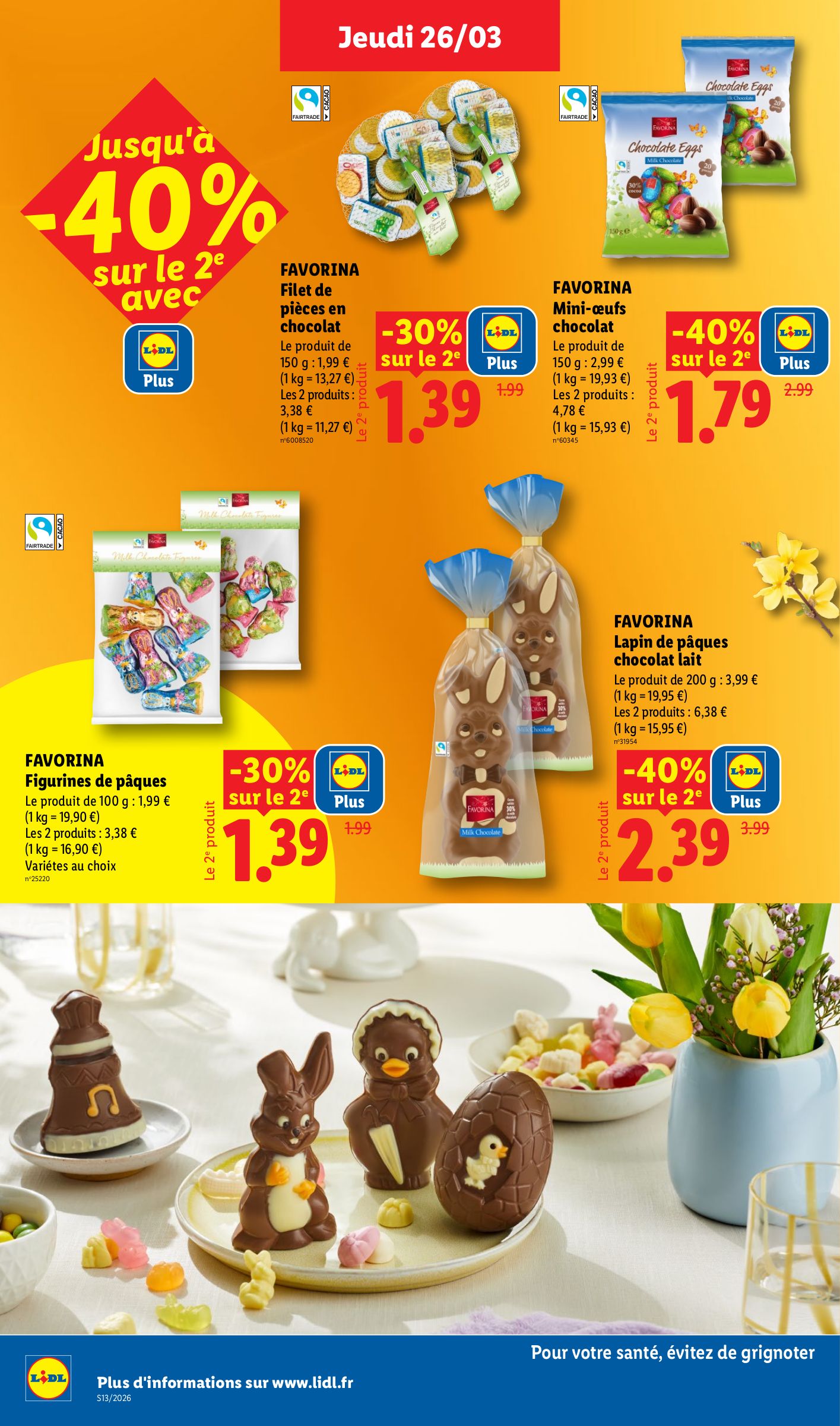 lidl - Catalogue Lidl valable du 26/03/2026 au 01/04/2026 - page: 22