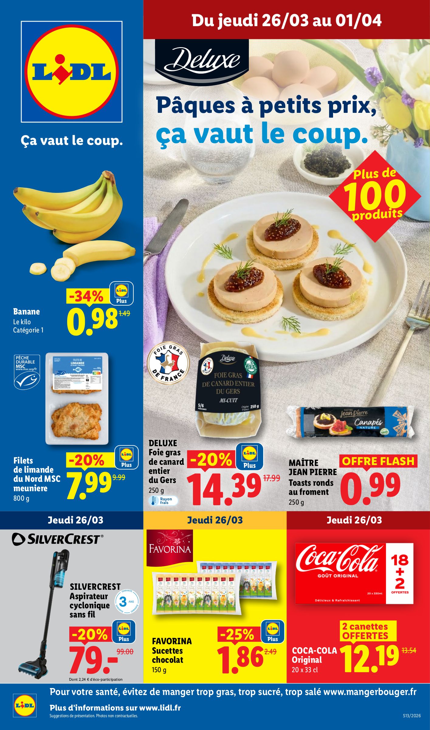 lidl - Catalogue Lidl valable du 26/03/2026 au 01/04/2026