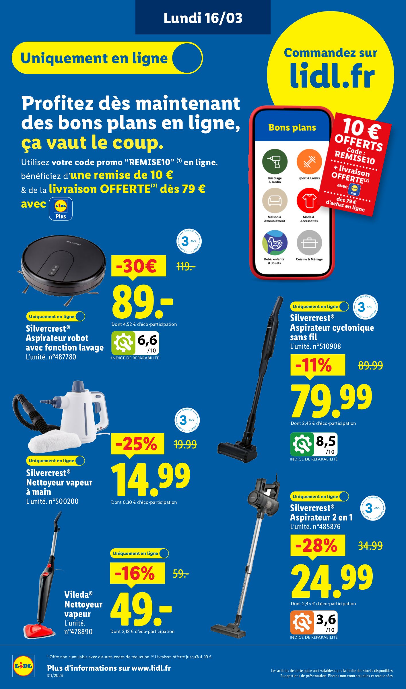 lidl - Catalogue Lidl - Les Exclus Web de la semaine valable du 16/03/2026 au 19/03/2026 - page: 2