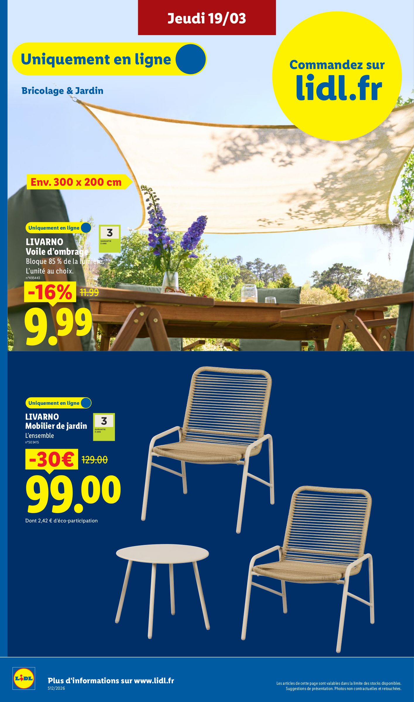 lidl - Catalogue Lidl - Les Exclus Web de la semaine valable du 16/03/2026 au 19/03/2026 - page: 10