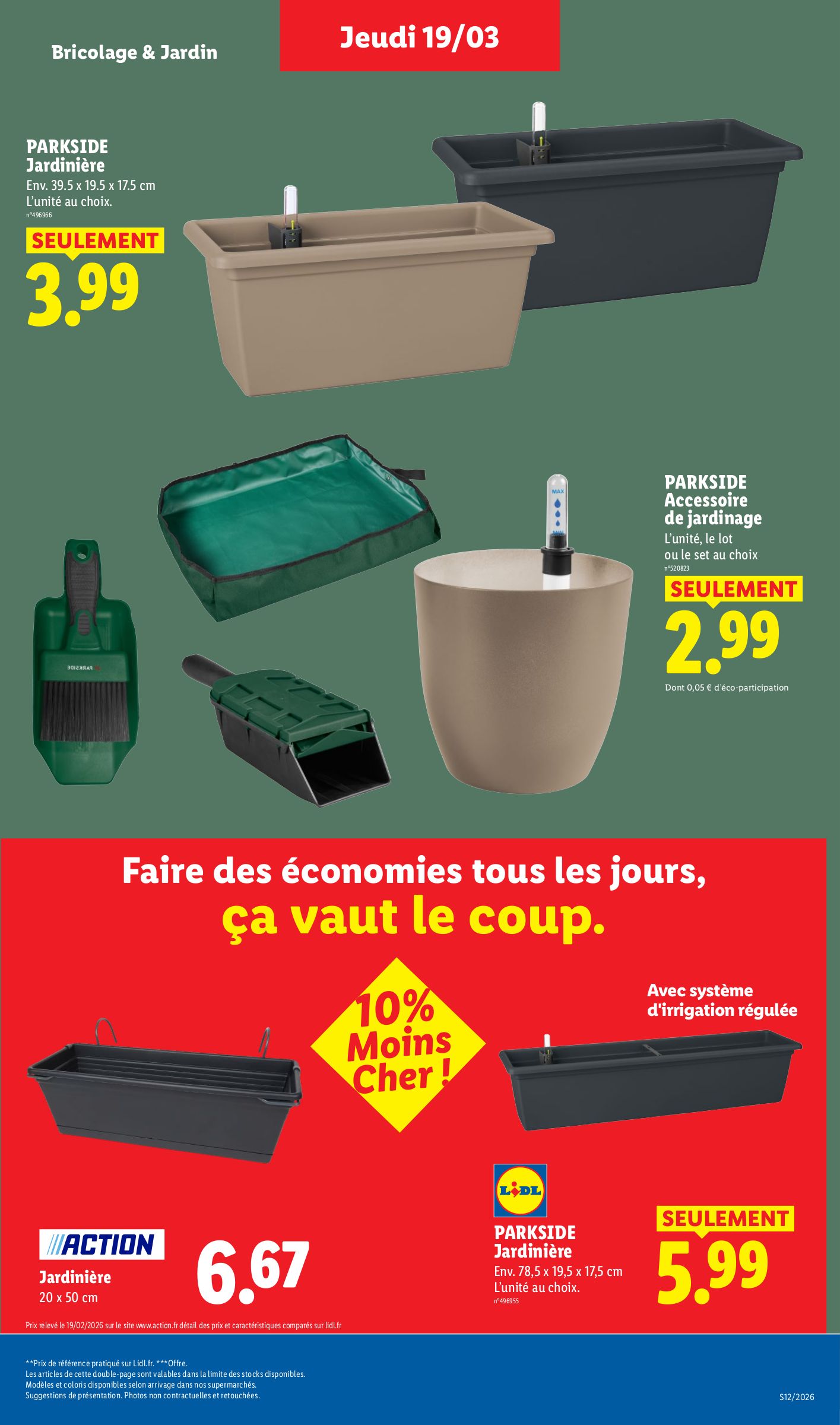 lidl - Catalogue Lidl - Les bonnes affaires de la semaine valable du 19/03/2026 au 23/03/2026 - page: 5