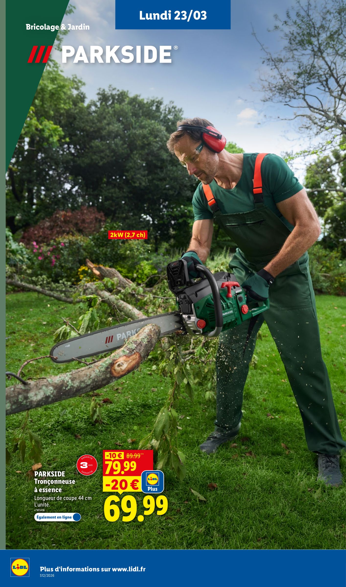 lidl - Catalogue Lidl - Les bonnes affaires de la semaine valable du 19/03/2026 au 23/03/2026 - page: 20