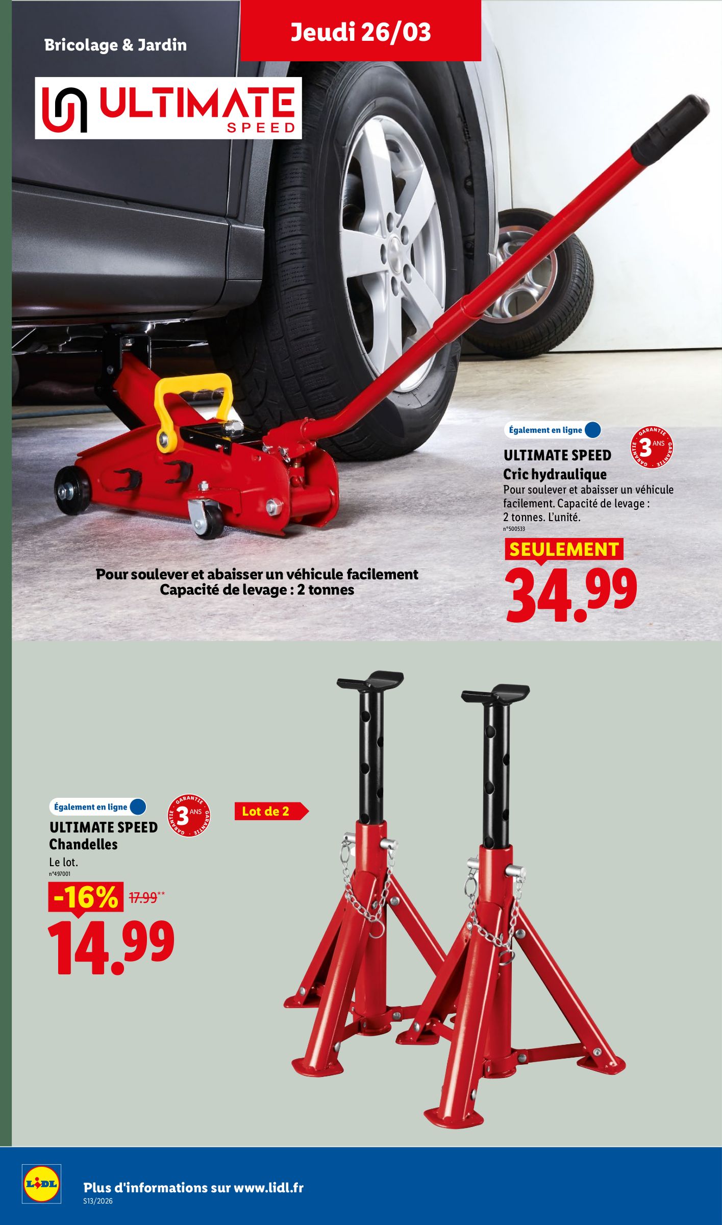 lidl - Catalogue Lidl - Les bonnes affaires de la semaine valable du 23/03/2026 au 26/03/2026 - page: 20