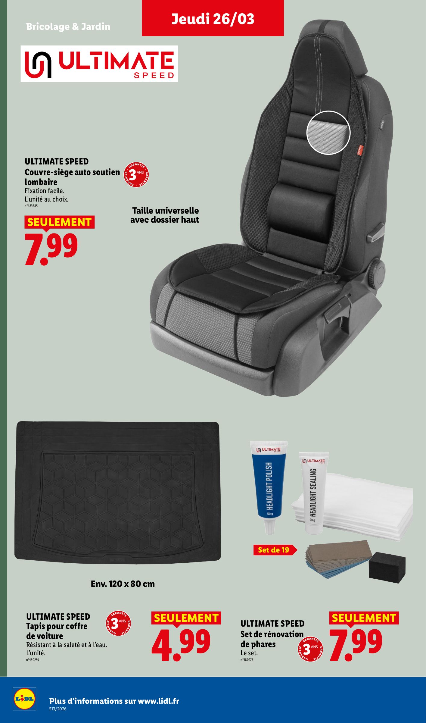 lidl - Catalogue Lidl - Les bonnes affaires de la semaine valable du 23/03/2026 au 26/03/2026 - page: 22