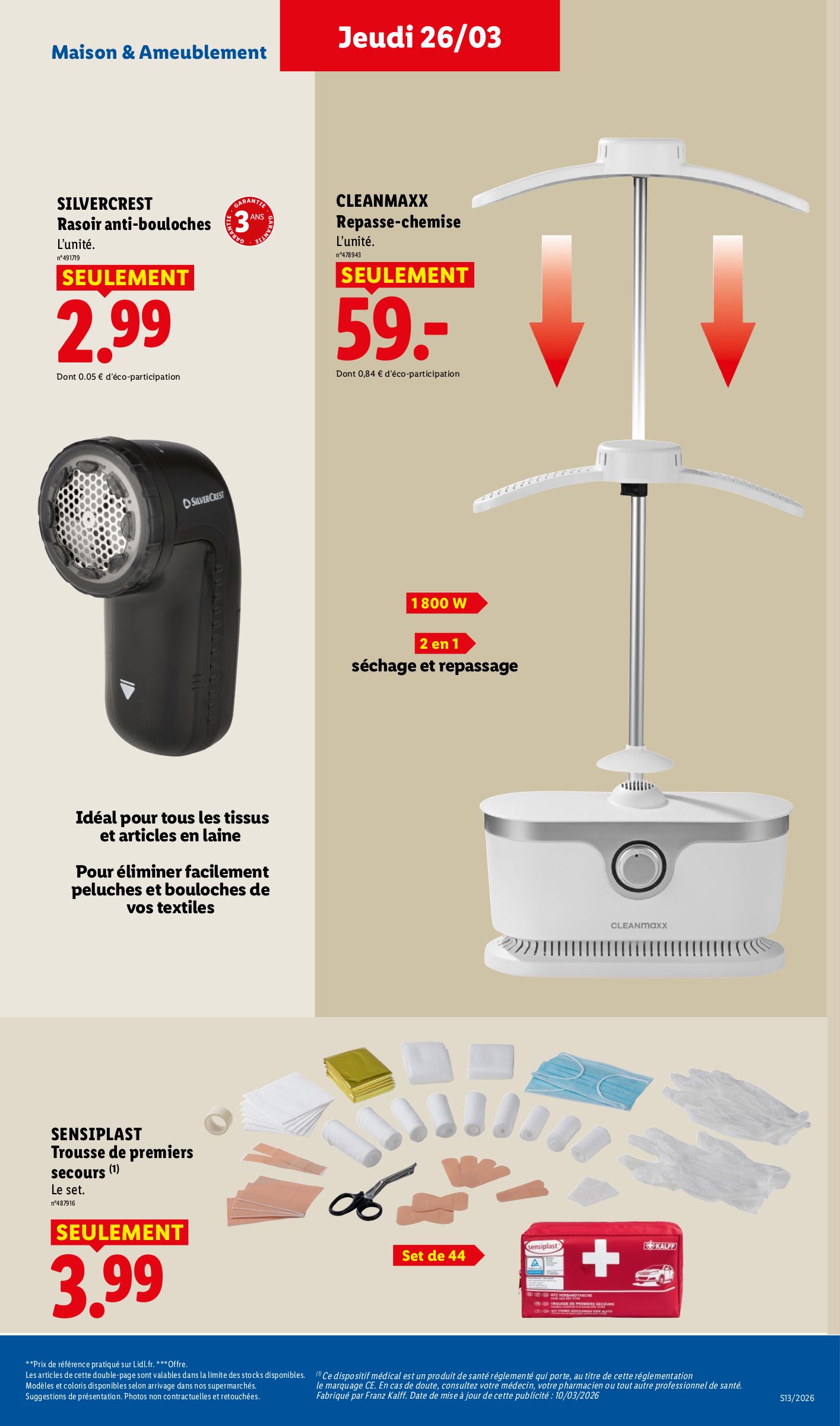 lidl - Catalogue Lidl - Les bonnes affaires de la semaine valable du 23/03/2026 au 26/03/2026 - page: 25