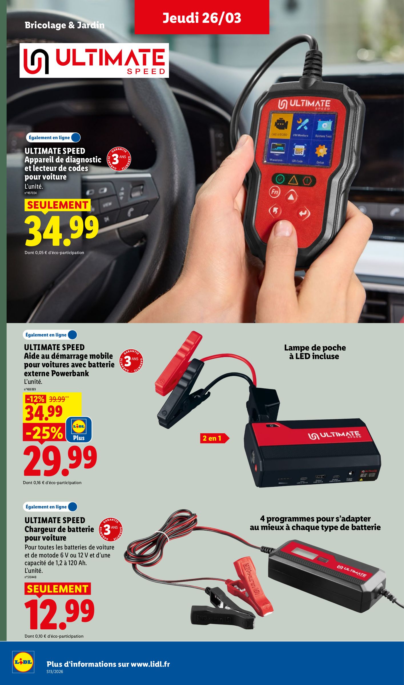 lidl - Catalogue Lidl - Les bonnes affaires de la semaine valable du 23/03/2026 au 26/03/2026 - page: 18