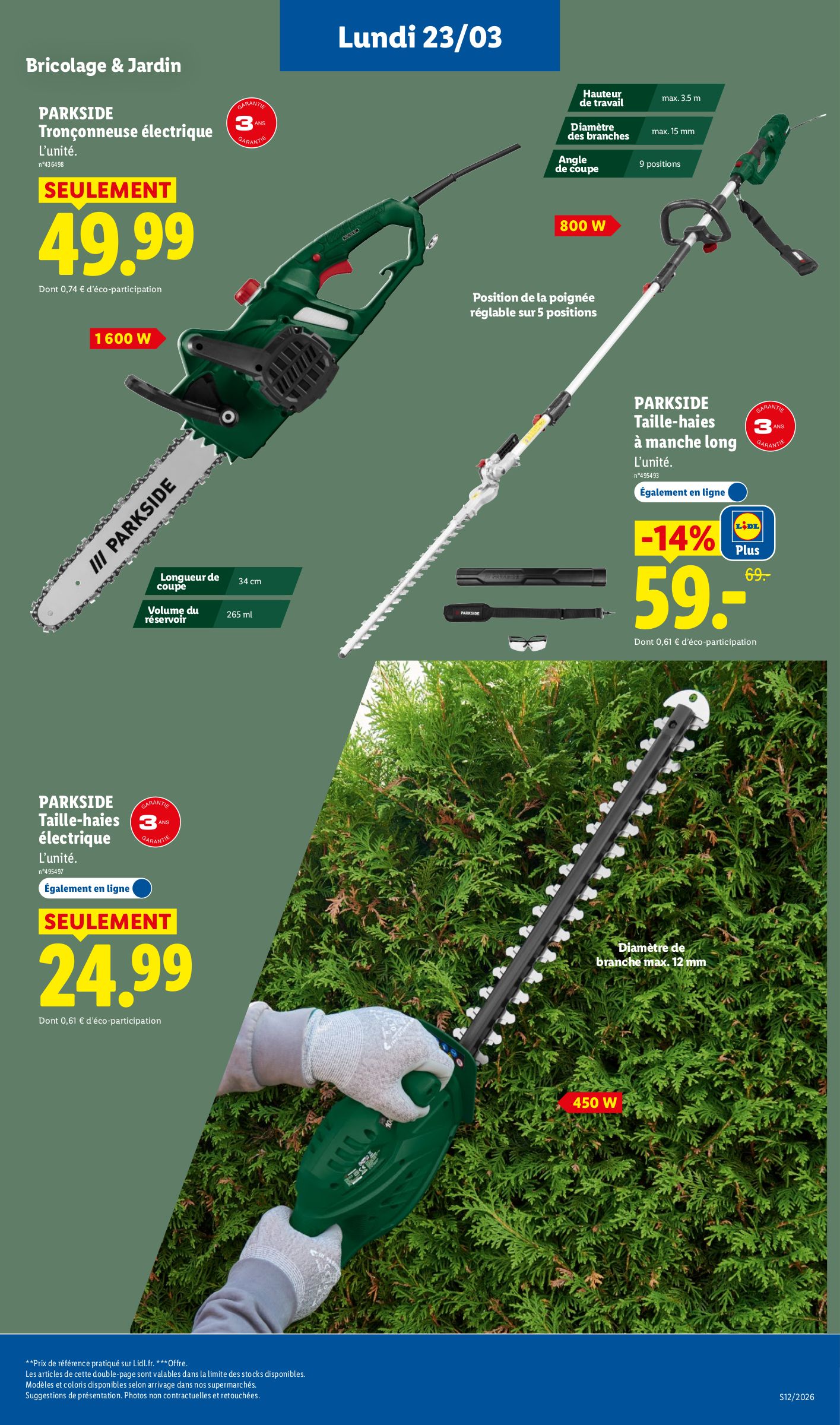 lidl - Catalogue Lidl - Les bonnes affaires de la semaine valable du 23/03/2026 au 26/03/2026 - page: 5