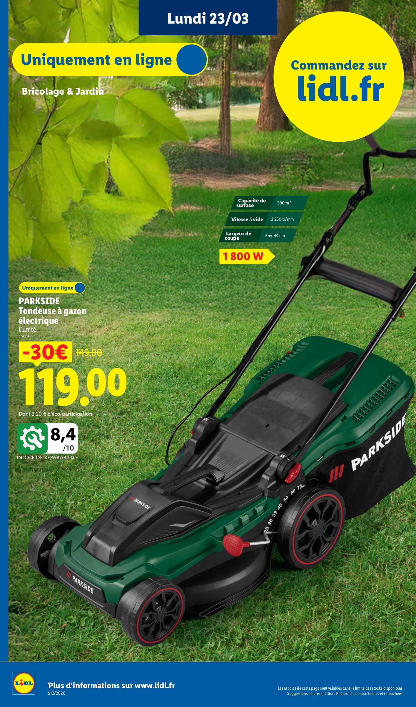 lidl - Catalogue Lidl - Exclu Web valable du 23/03/2026 au 26/03/2026 - page: 2