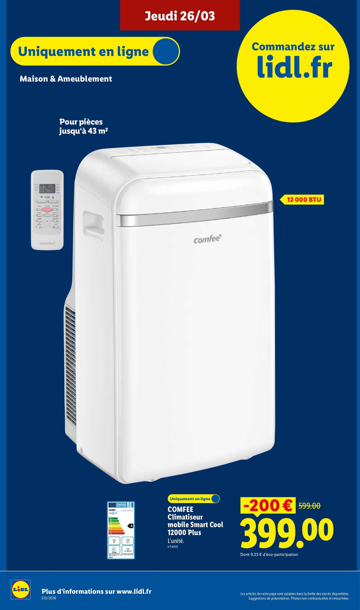 lidl - Catalogue Lidl - Exclu Web valable du 23/03/2026 au 26/03/2026 - page: 16