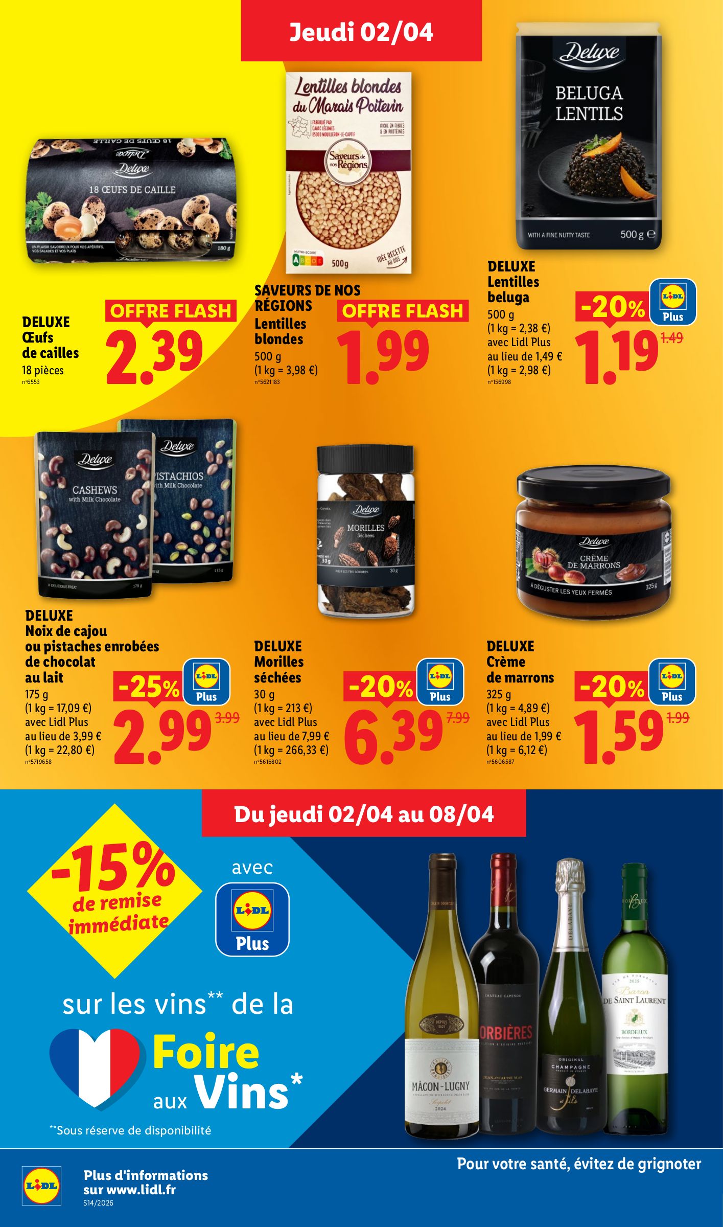 lidl - Catalogue Lidl valable du 02/04/2026 au 08/04/2026 - page: 20