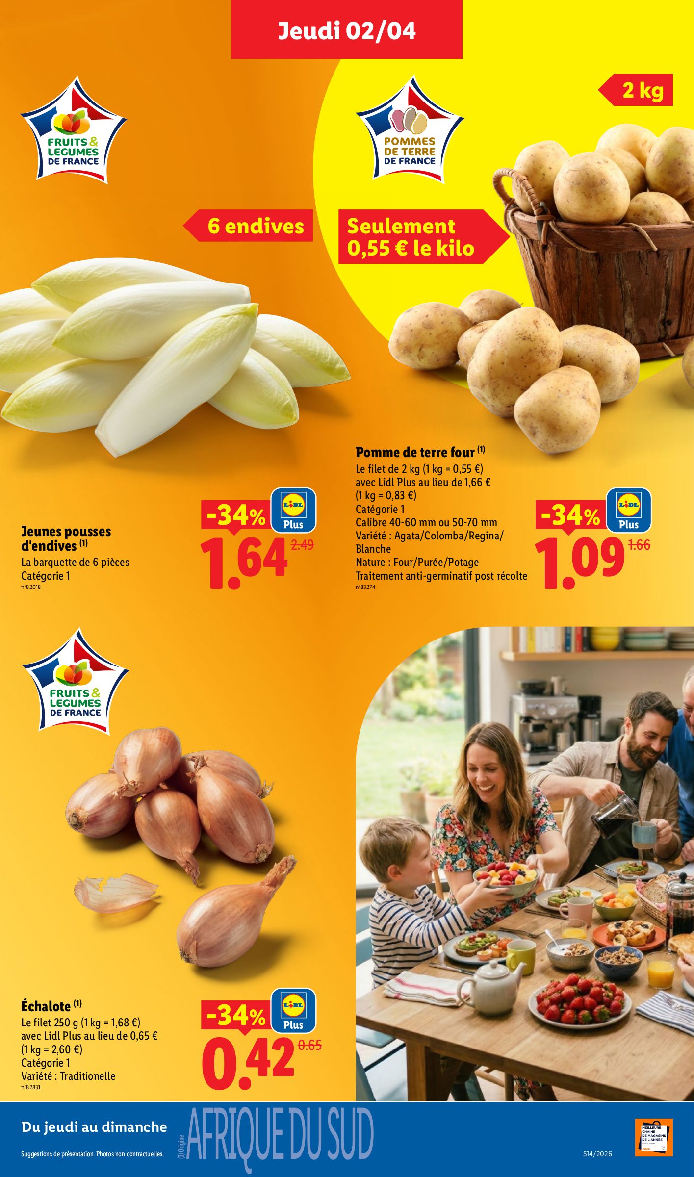 lidl - Catalogue Lidl valable du 02/04/2026 au 08/04/2026 - page: 4