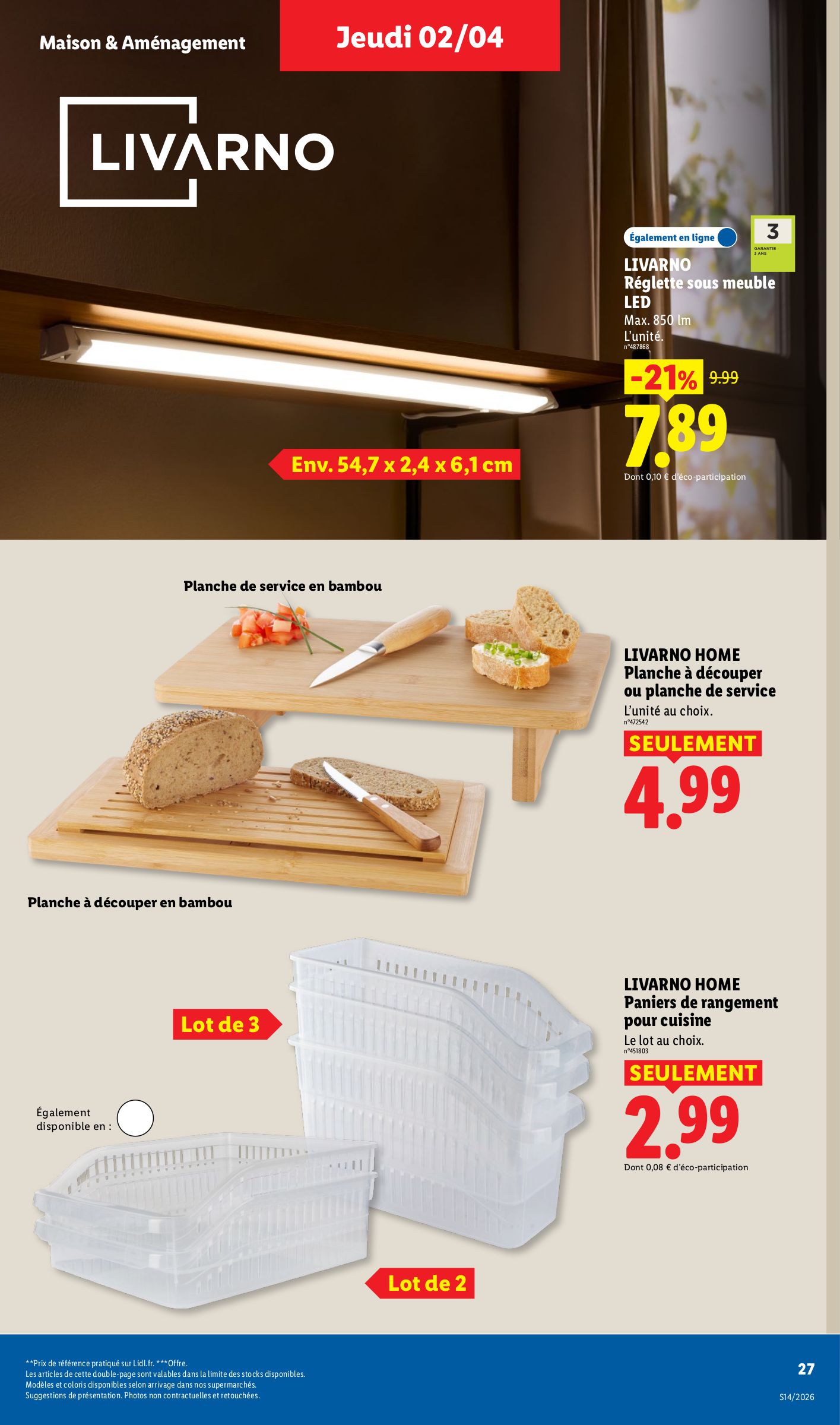 lidl - Catalogue Lidl valable du 02/04/2026 au 08/04/2026 - page: 41