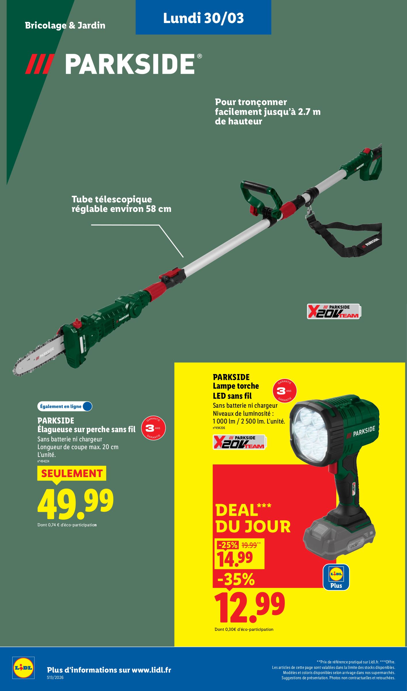 lidl - Catalogue Lidl - Les bonnes affaires de la semaine valable du 30/03/2026 au 02/04/2026 - page: 10