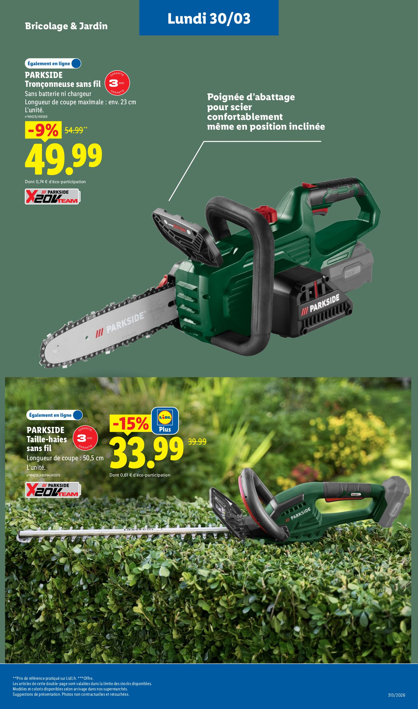 lidl - Catalogue Lidl - Les bonnes affaires de la semaine valable du 30/03/2026 au 02/04/2026 - page: 9