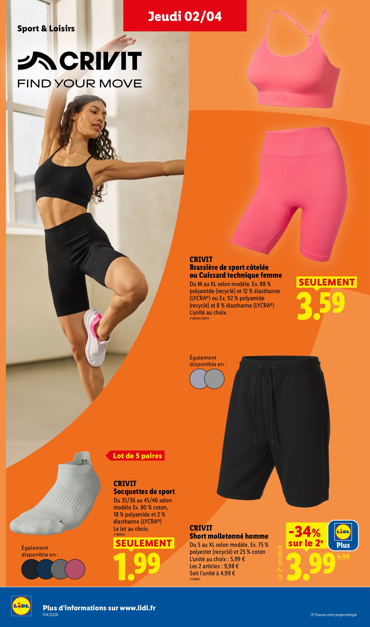 lidl - Catalogue Lidl - Les bonnes affaires de la semaine valable du 30/03/2026 au 02/04/2026 - page: 30