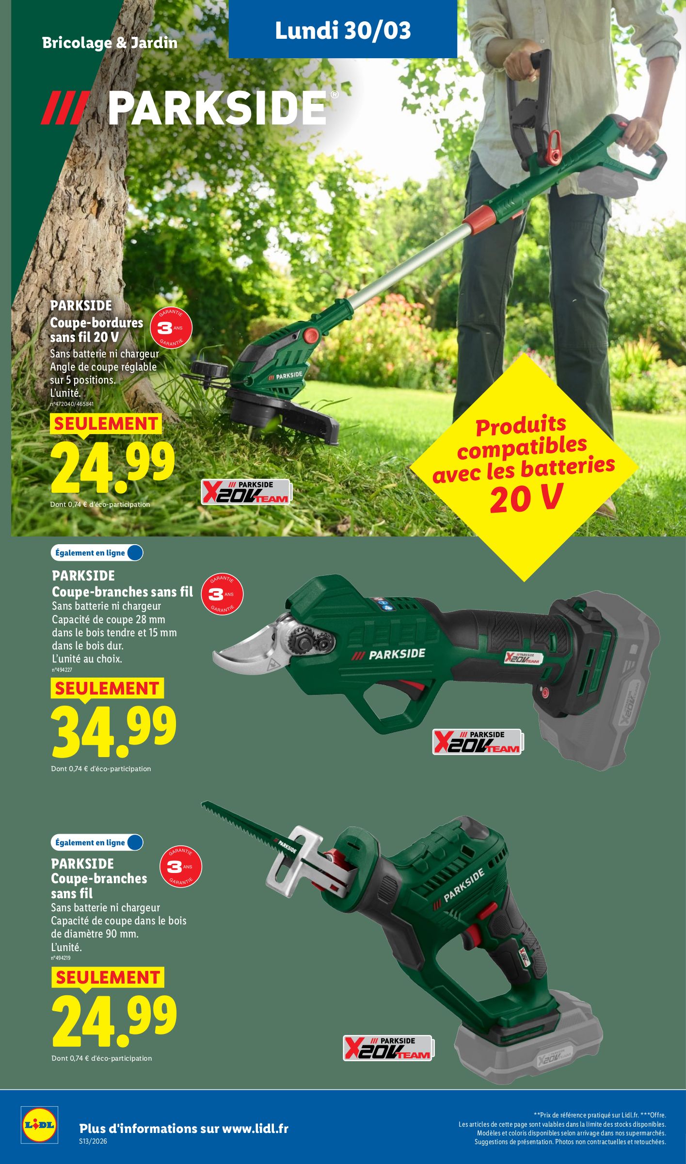 lidl - Catalogue Lidl - Les bonnes affaires de la semaine valable du 30/03/2026 au 02/04/2026 - page: 12