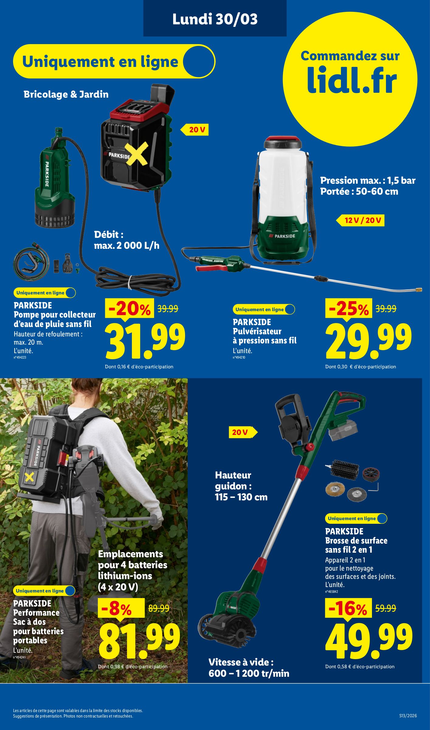 lidl - Catalogue Lidl - Exclu Web valable du 30/03/2026 au 02/04/2026 - page: 3