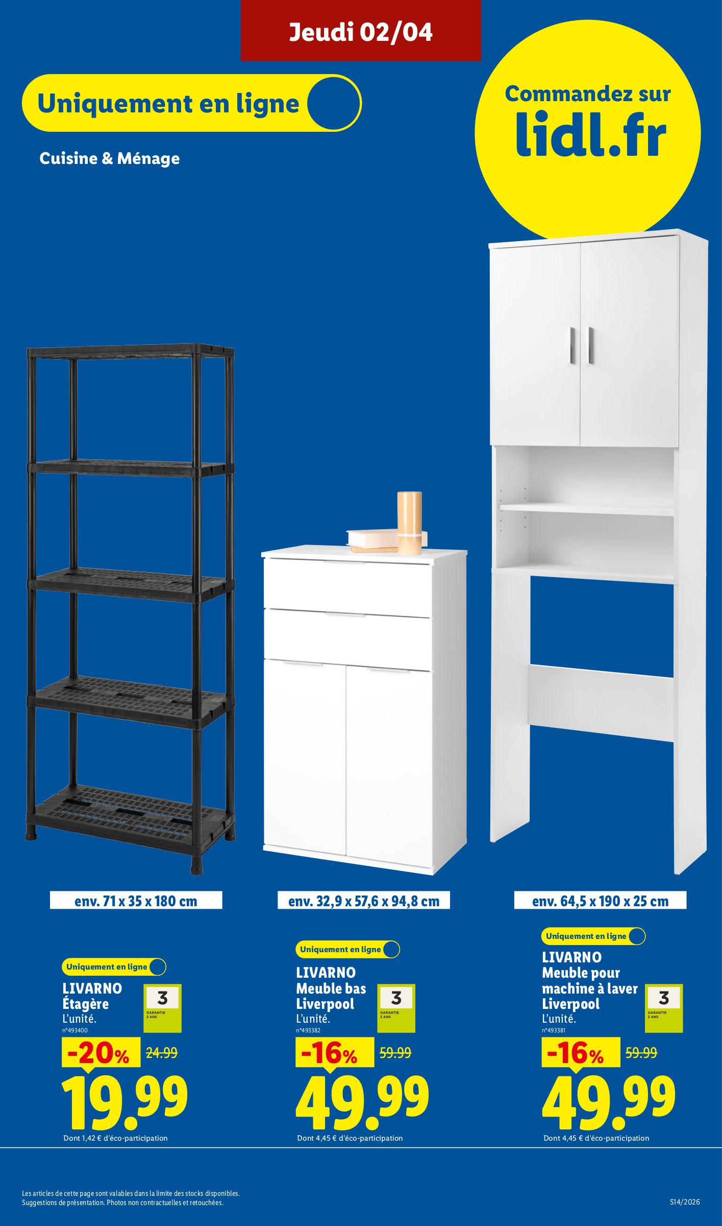 lidl - Catalogue Lidl - Exclu Web valable du 30/03/2026 au 02/04/2026 - page: 11